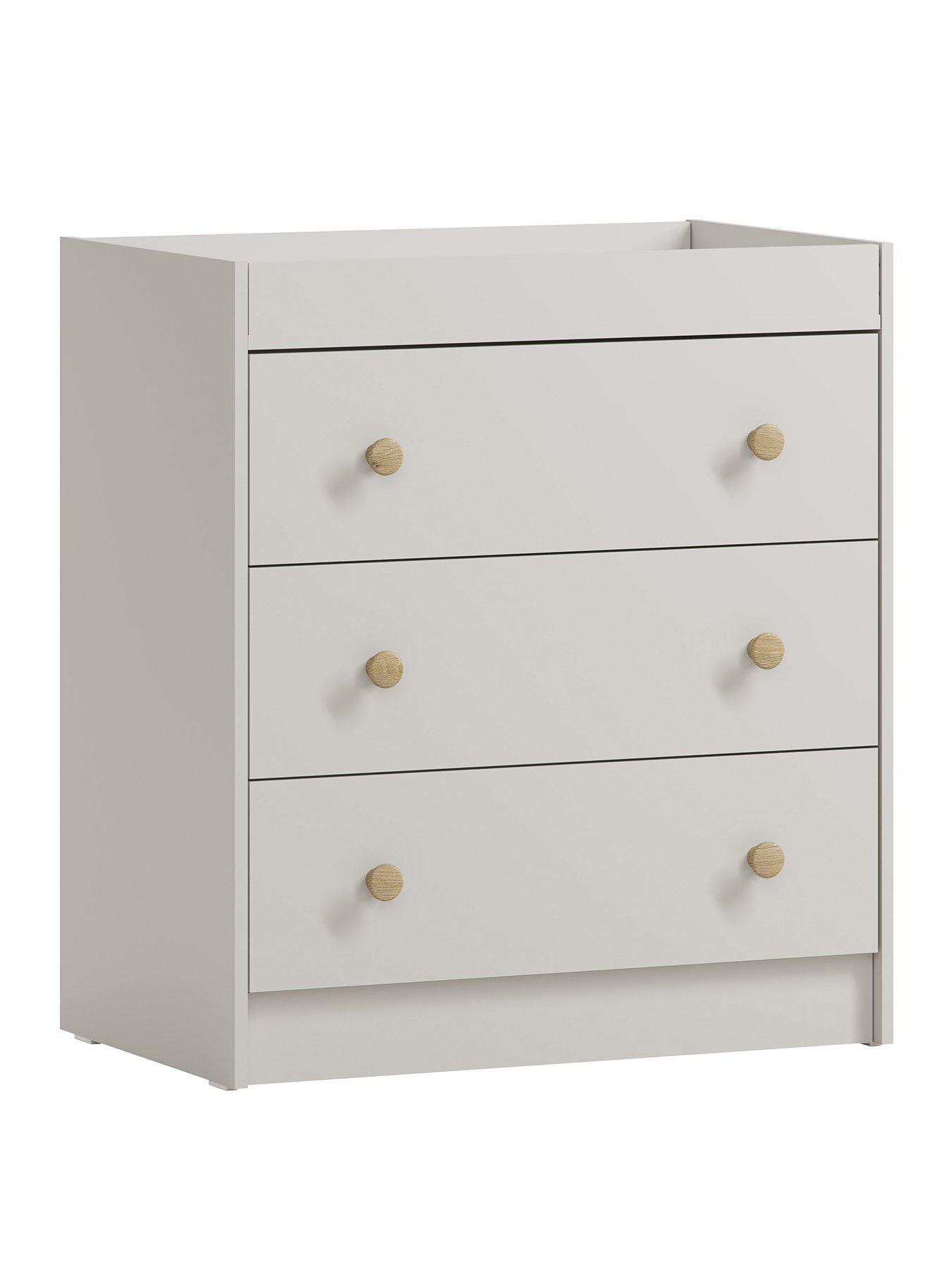 Image 2 of 5 of Little Acorns Florence Dresser - Cashmere & Honeyoak