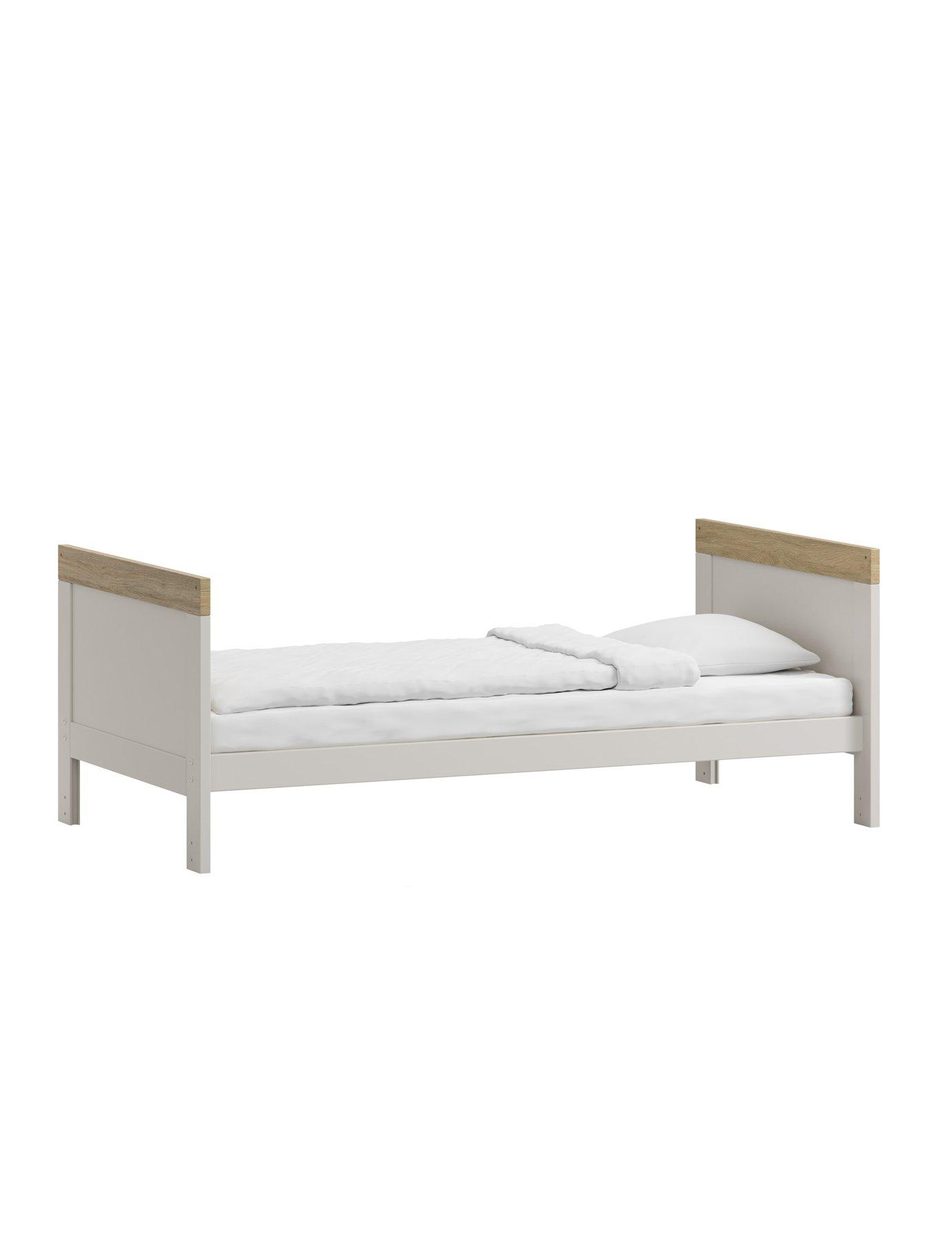 Image 3 of 6 of Little Acorns Florence Cot Bed - Cashmere & Honeyoak