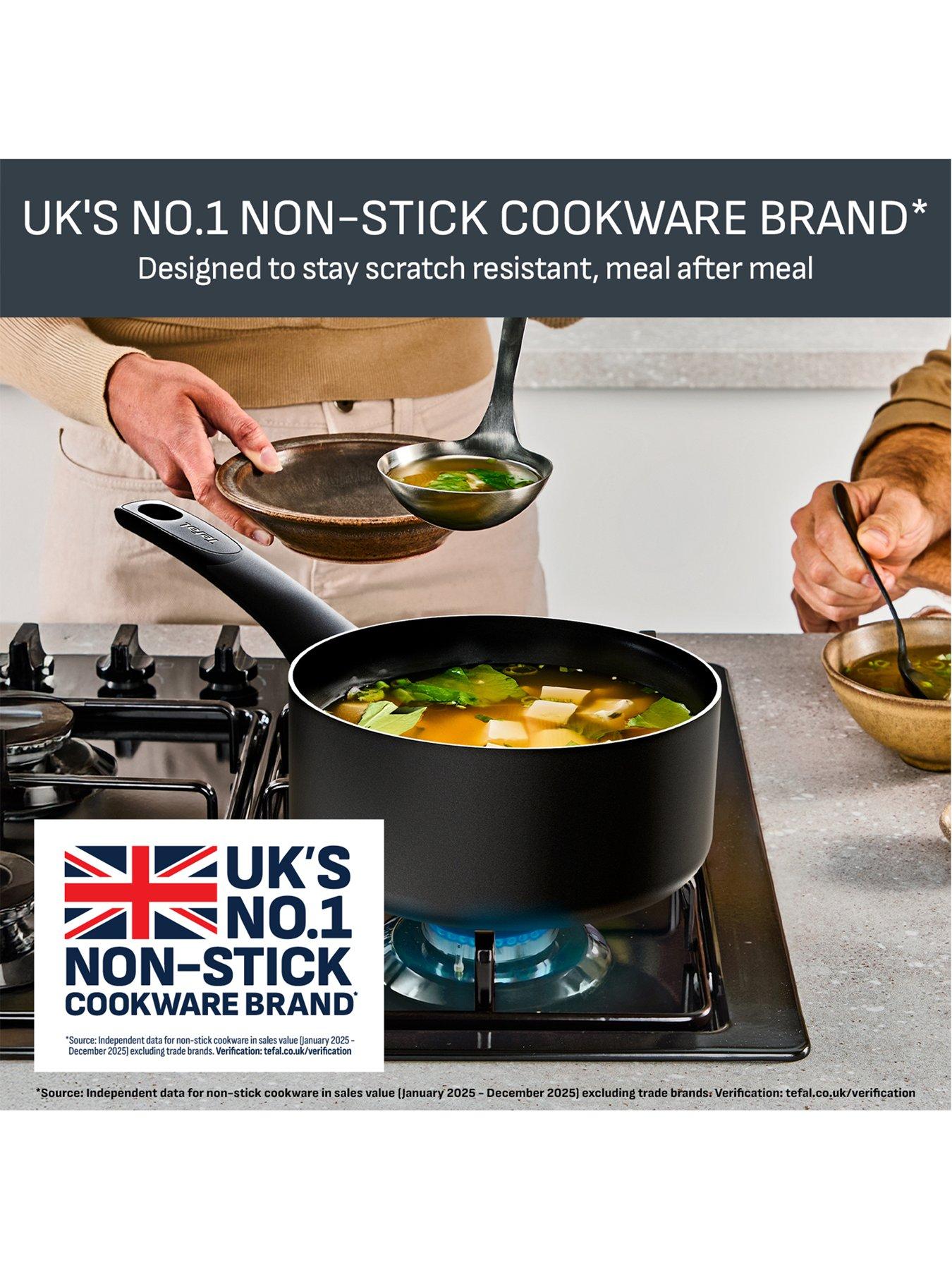 Image 3 of 7 of Tefal Titanium Extra Non-induction Saucepan With Lid 18cm