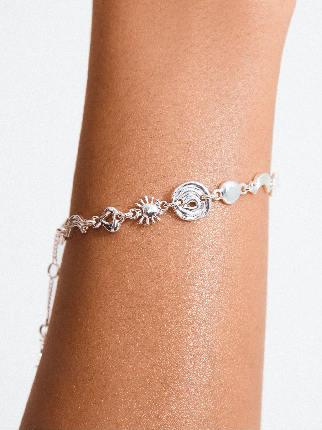 Image 1 of 5 of Pilgrim Misha Bracelet - Silver-plated