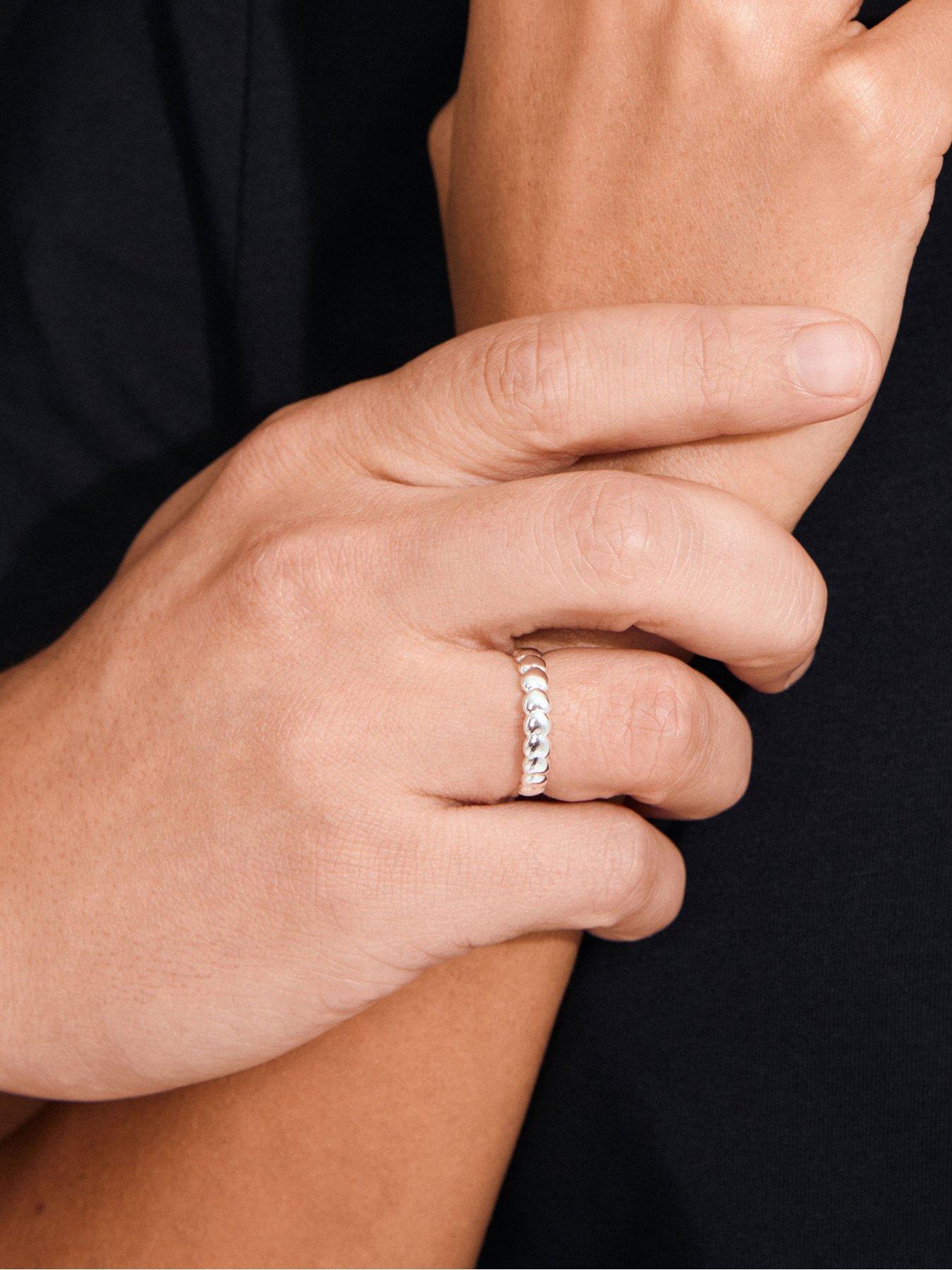 Image 3 of 3 of Pilgrim Revan Waterproof Ring - Silver-plated