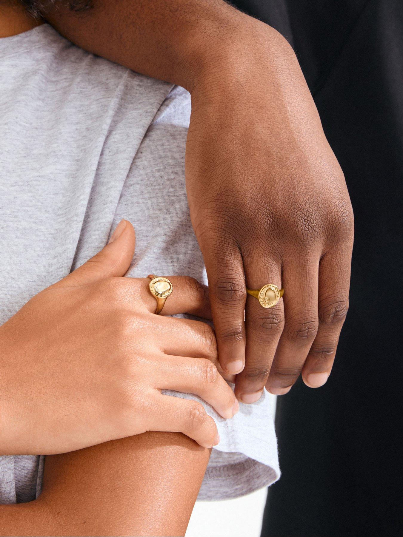 Image 2 of 3 of Pilgrim Here - ring gold-plated