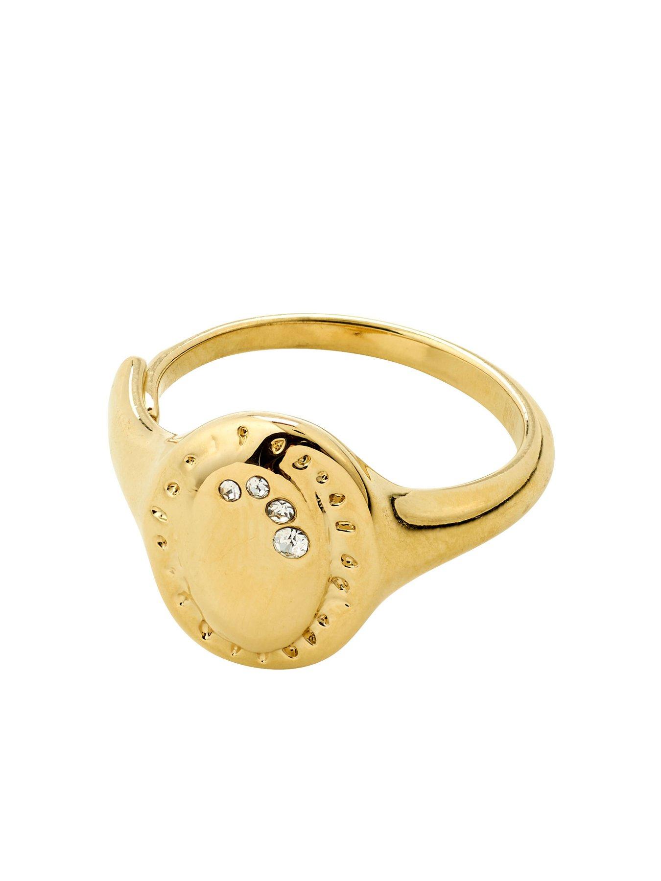 Image 3 of 3 of Pilgrim Here - ring gold-plated