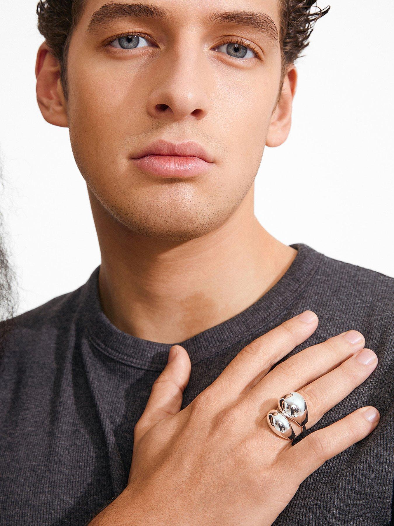 Pilgrim Evom Ring Set - Silver-plated