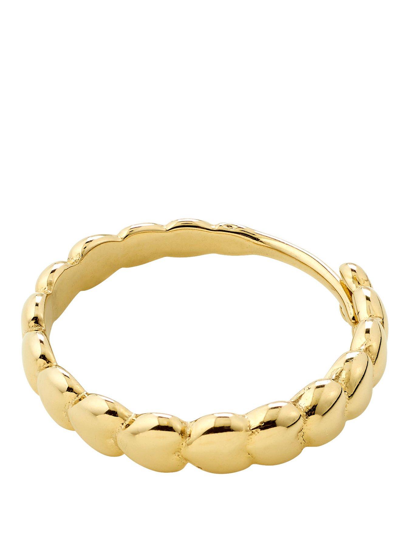 Image 1 of 3 of Pilgrim Revan Waterproof Ring - Gold-plated