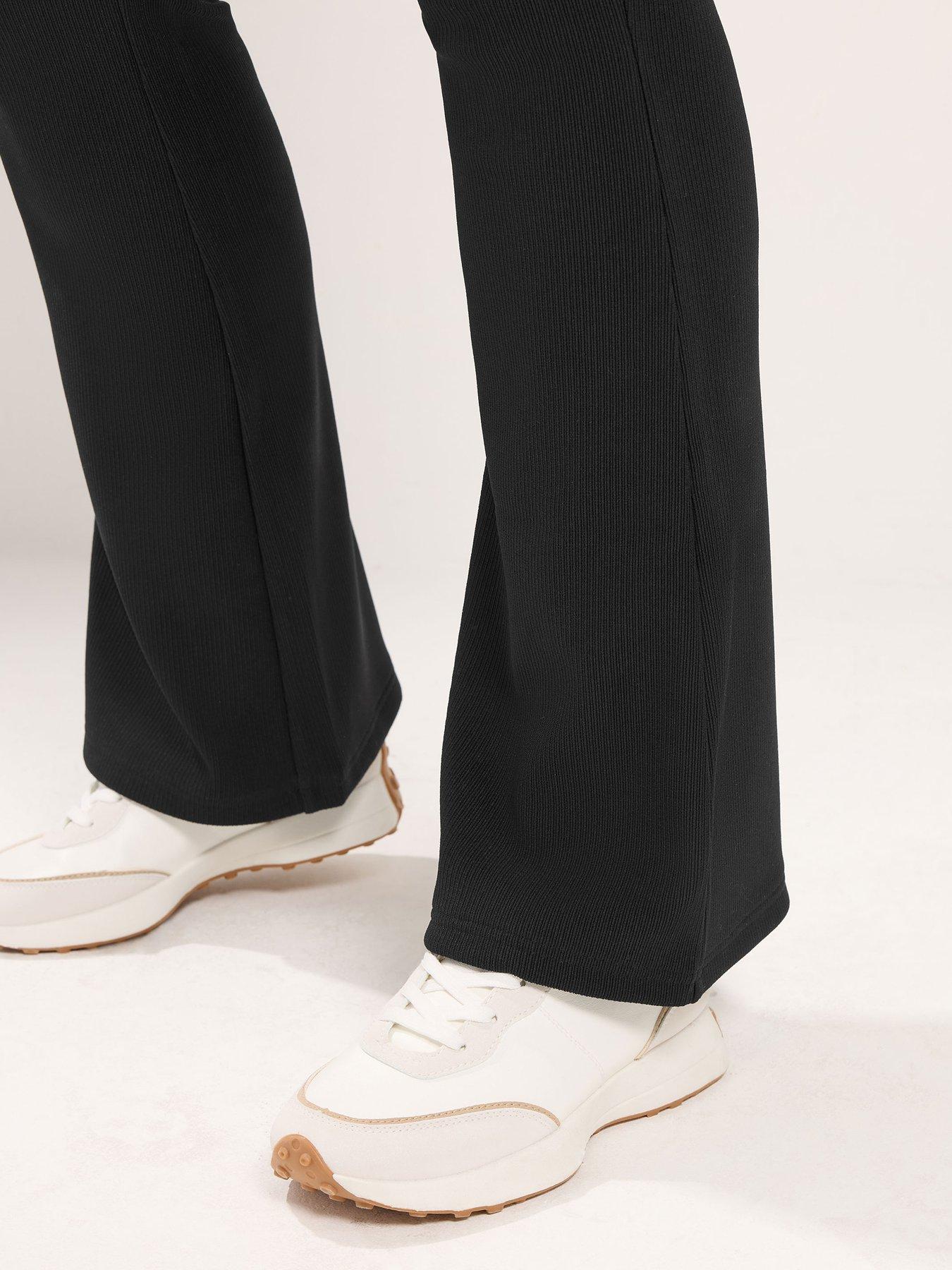 Image 4 of 4 of Yours Curve Flare Legging - Black