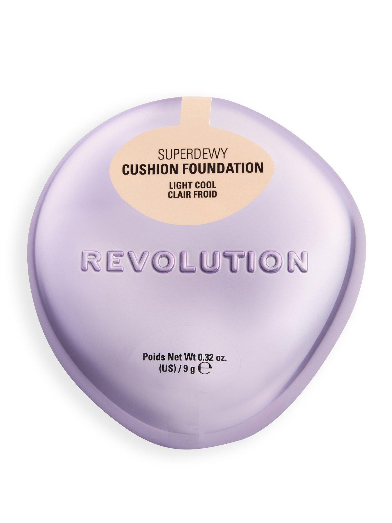 Revolution Beauty London Revolution Superdewy Cushion Foundation, Fair Neutral Warm, Women - Image 3