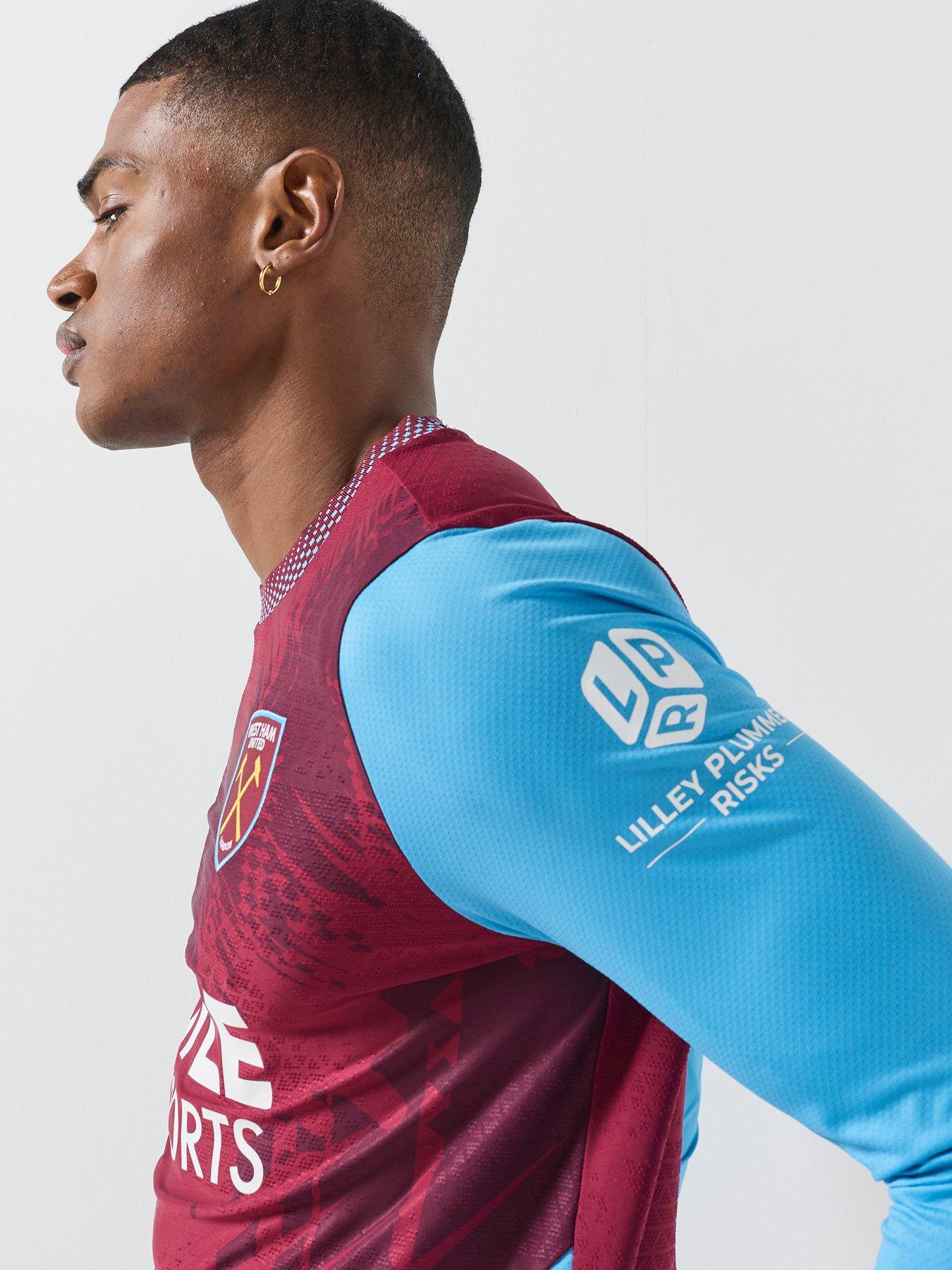 Image 5 of 6 of New Balance Mens West Ham United 26/27 Home Long Sleeve Replica Shirt - Claret