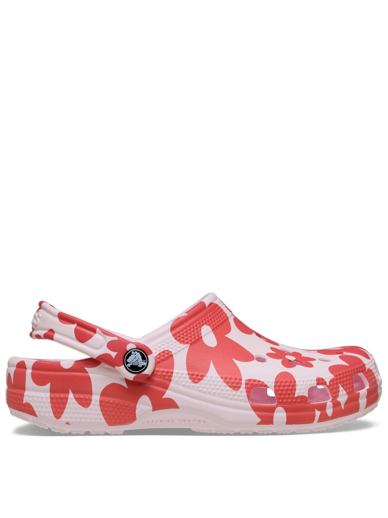 Crocs Classic Pop Petals Clog - Bubble Ice/multi