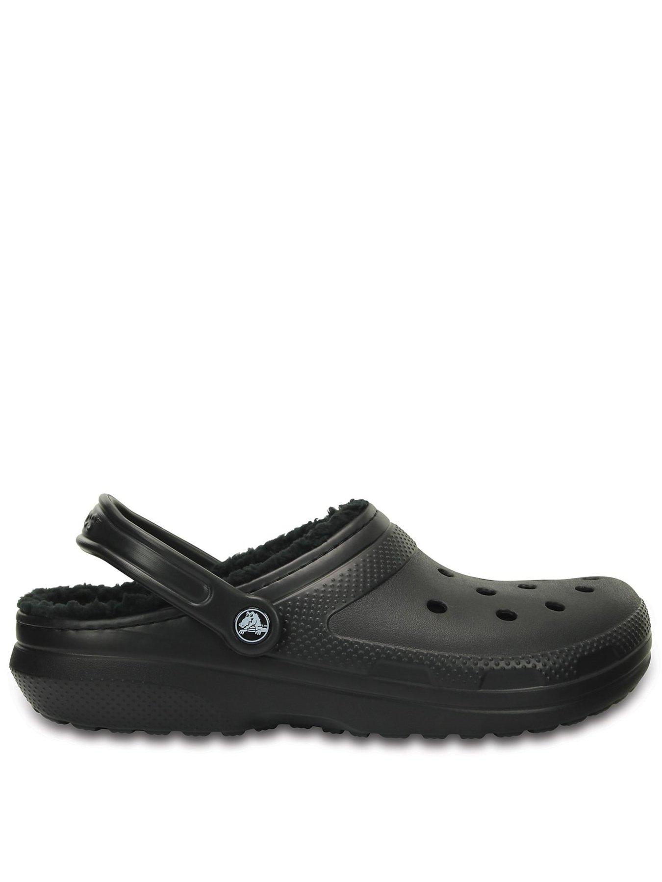 Crocs Classic Fleece Lined Clog - Black