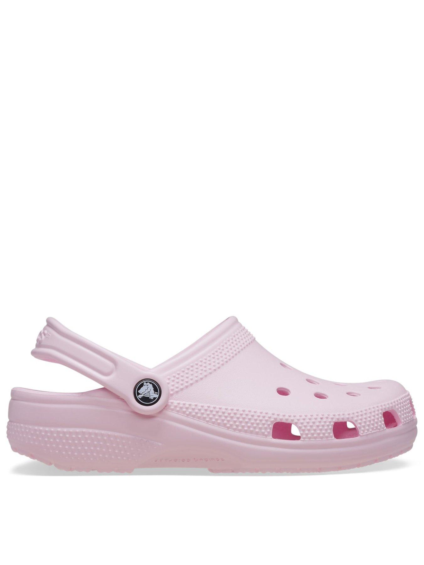 Crocs Women's Pink Milk Classic Clogs Colour: : Size 9 - Image 7