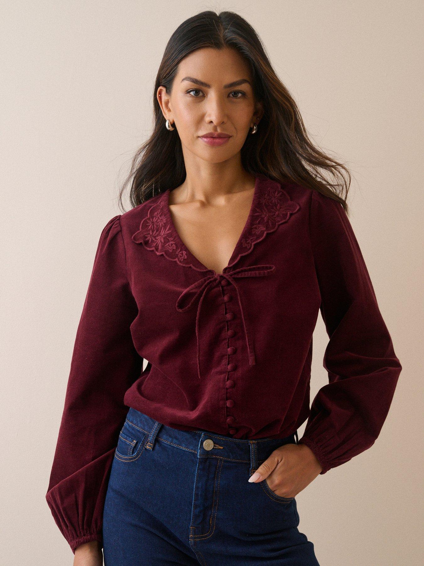 Image 1 of 5 of Nobodys Child Isla Blouse Cord
