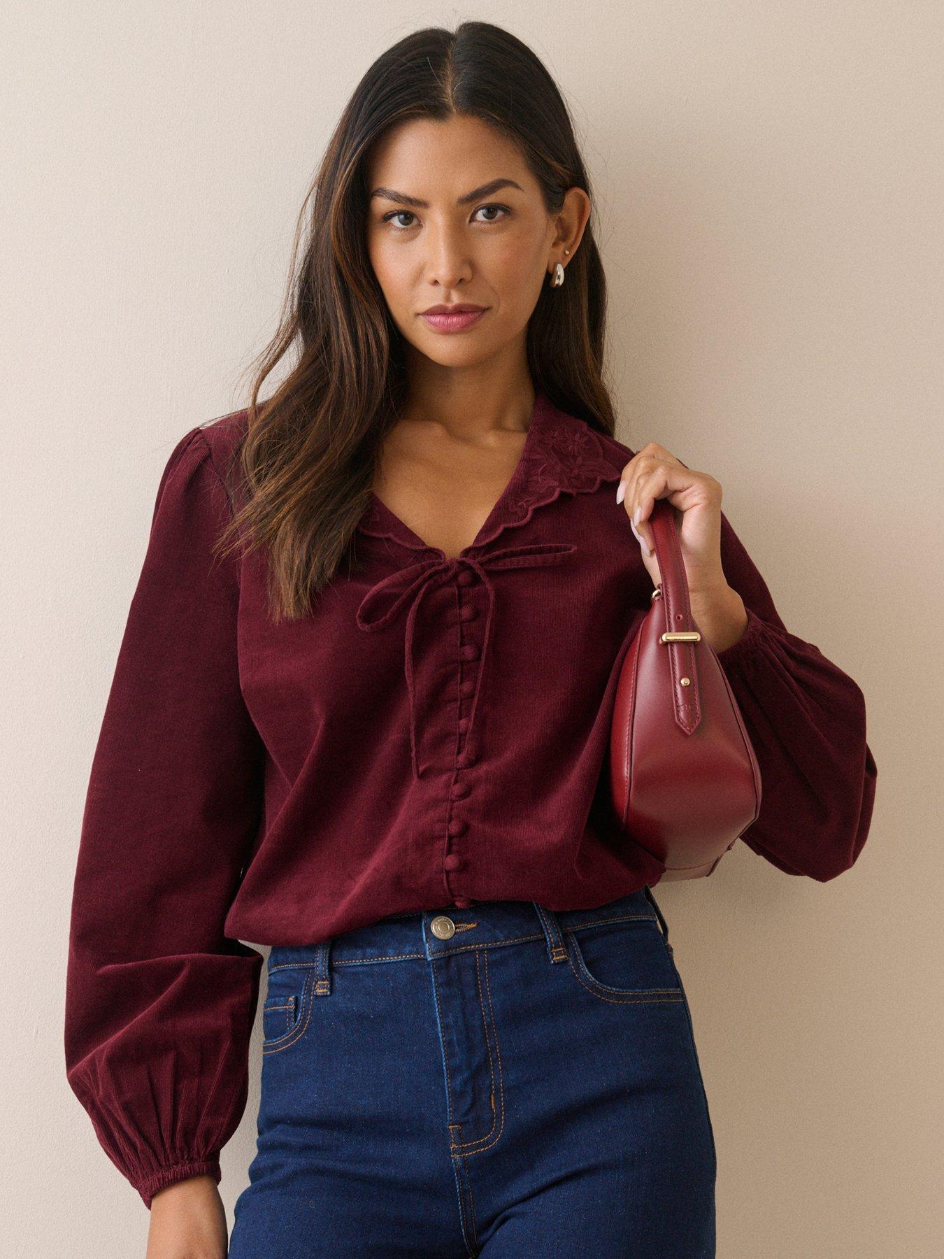Image 3 of 5 of Nobodys Child Isla Blouse Cord