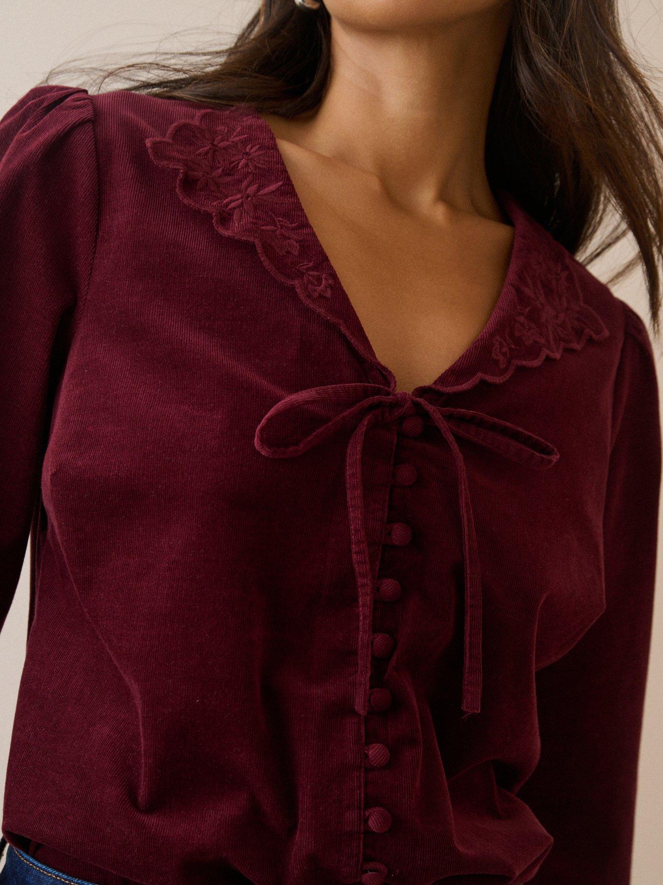 Image 4 of 5 of Nobodys Child Isla Blouse Cord