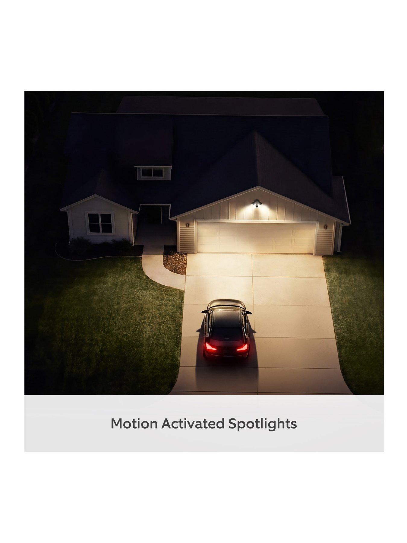 Image 5 of 7 of RING Floodlight Cam (Newest Gen) - Wired- Retinal 2k Security Camera- Black