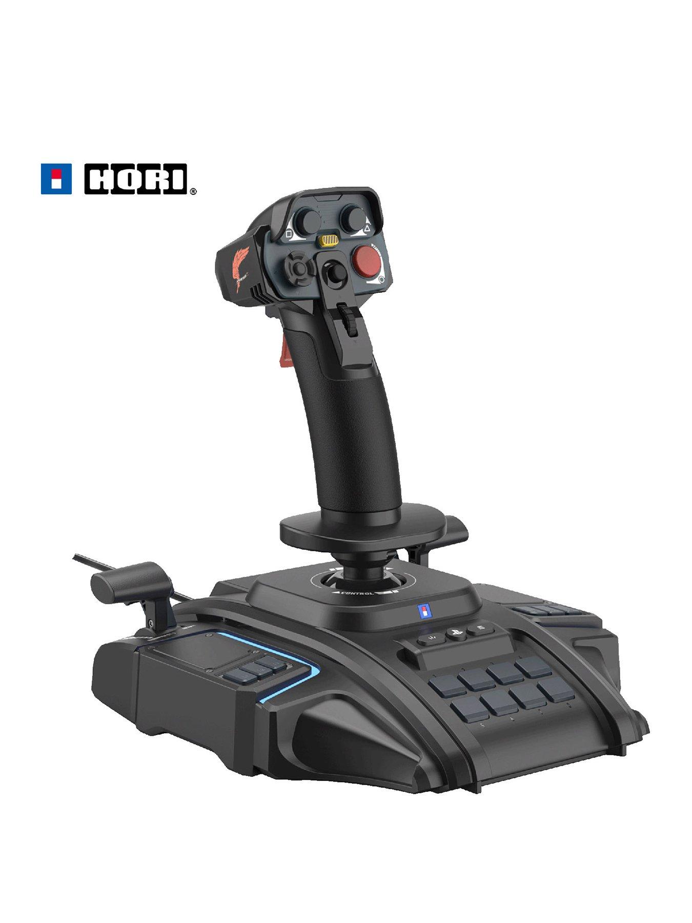 HORI ACE COMBAT 8: WINGS OF THEVE Flight Stick for PlayStation 5, PlayStation 4, and Windows PC