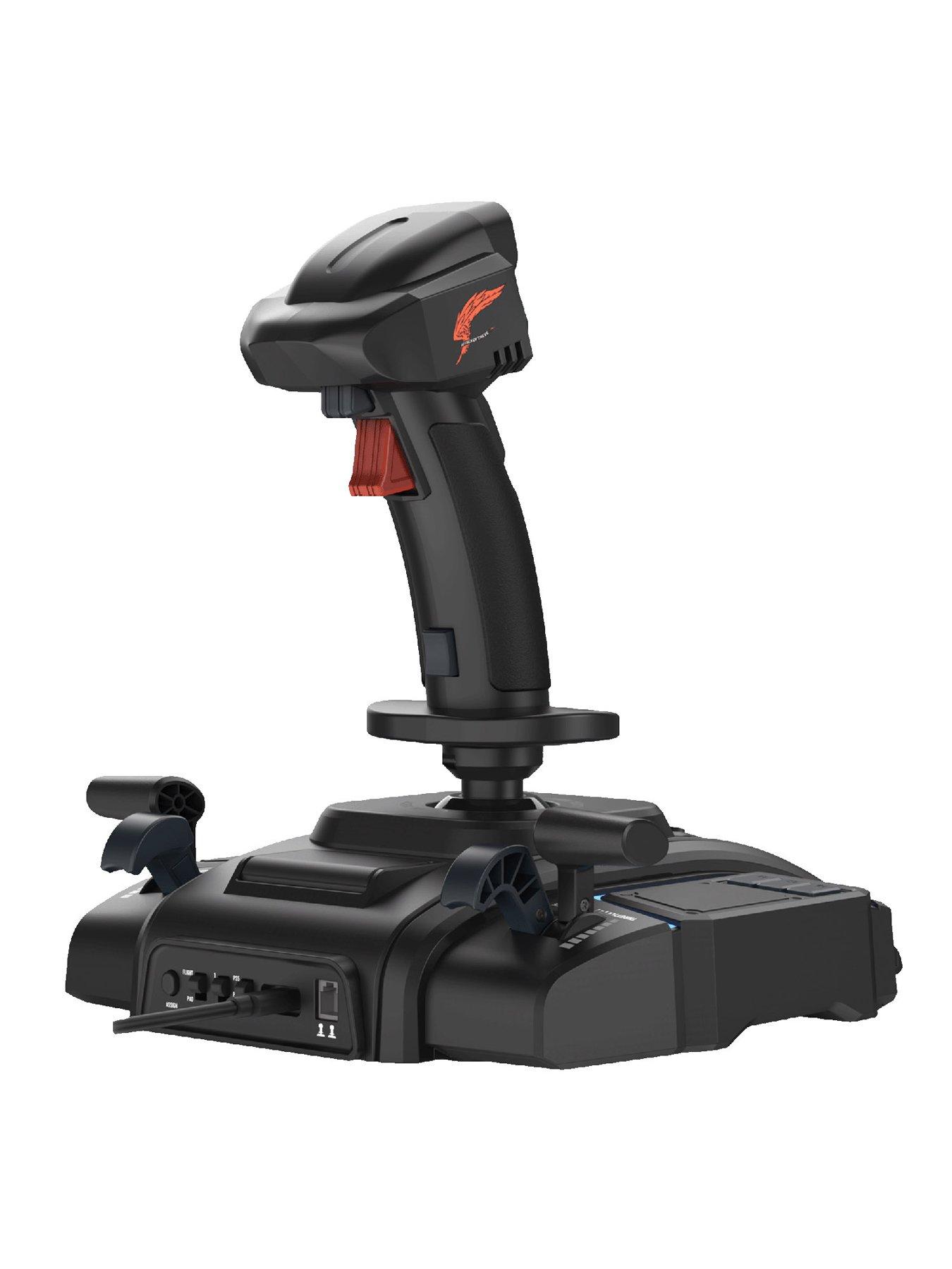 Image 3 of 7 of HORI ACE COMBAT 8: WINGS OF THEVE Flight Stick for PlayStation 5, PlayStation 4, and Windows PC