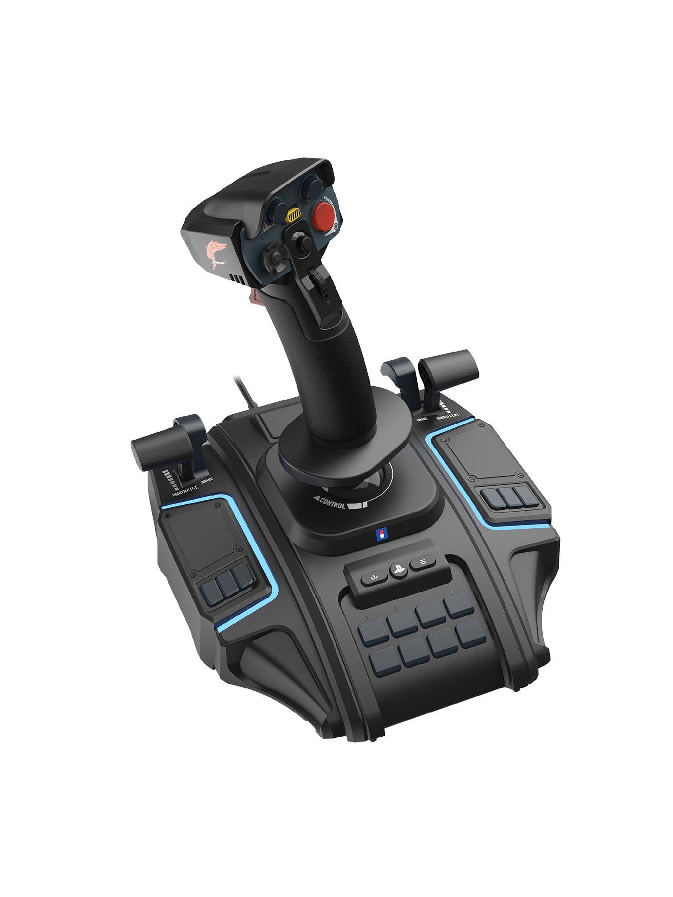 Image 4 of 7 of HORI ACE COMBAT 8: WINGS OF THEVE Flight Stick for PlayStation 5, PlayStation 4, and Windows PC