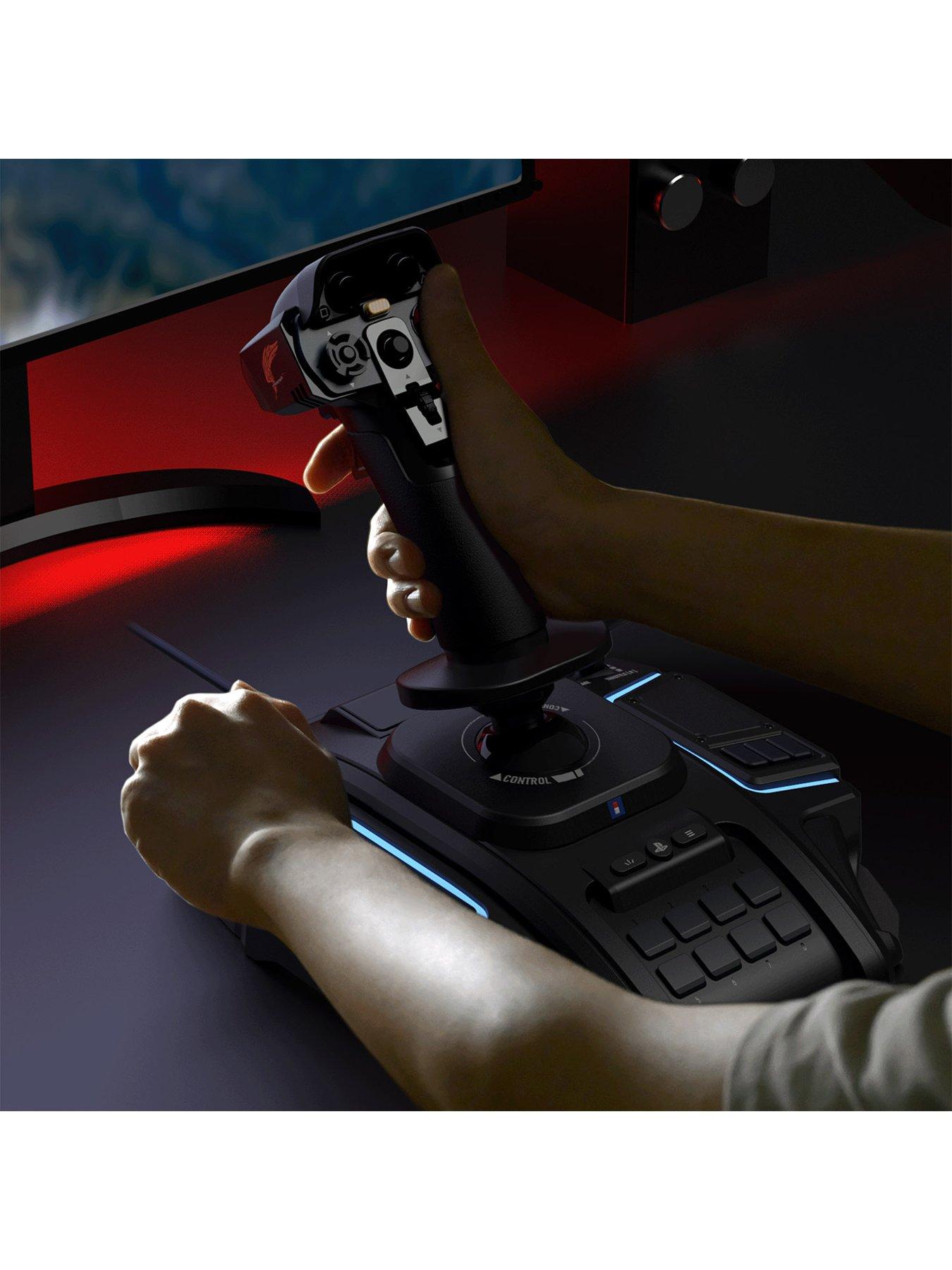 Image 6 of 7 of HORI ACE COMBAT 8: WINGS OF THEVE Flight Stick for PlayStation 5, PlayStation 4, and Windows PC