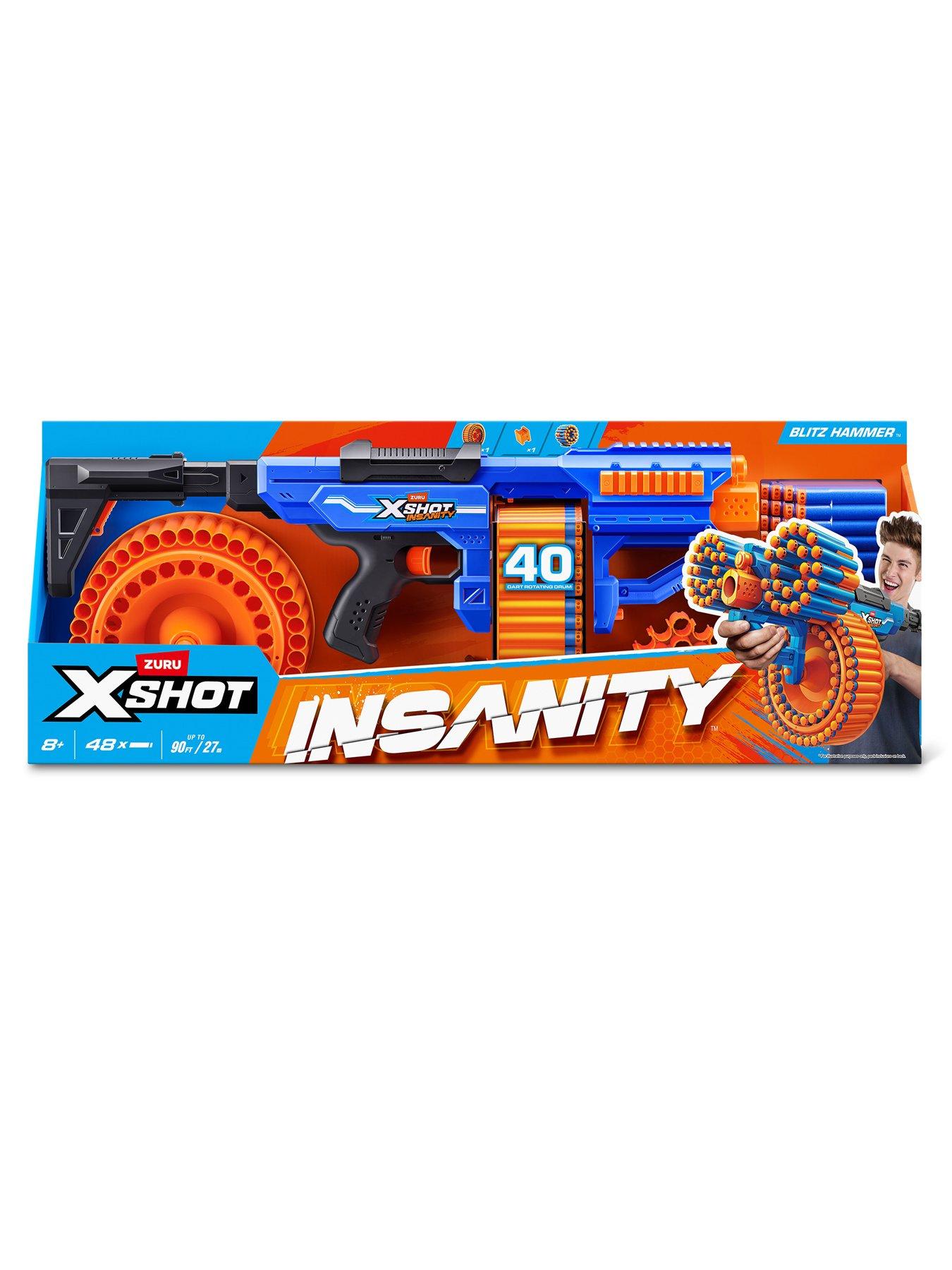 Image 5 of 6 of X Shot Xshot Lk - Insanity Blitz Hammer(48 Darts) Open Box