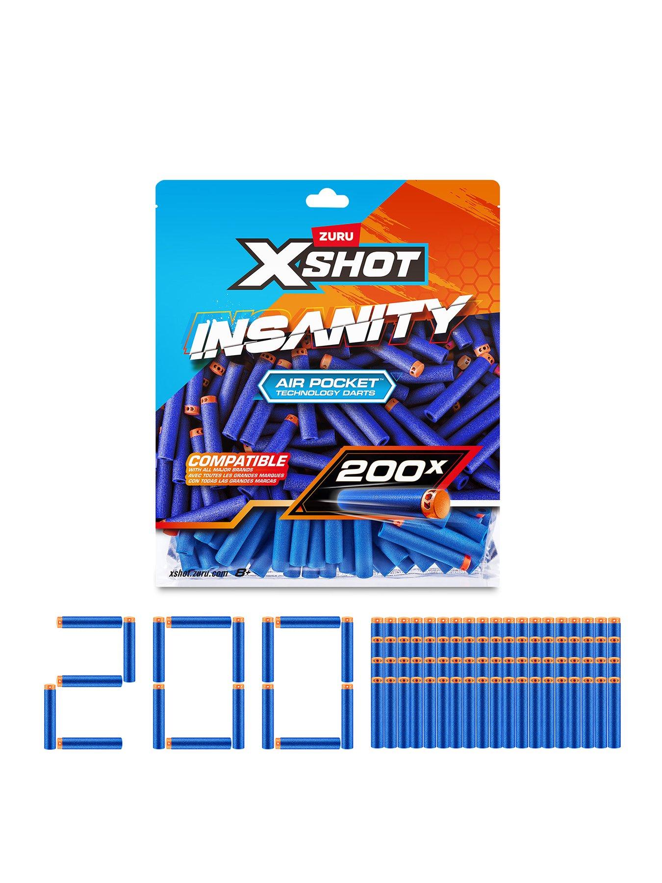 Image 1 of 6 of X Shot Xshot Insanity 200Pk Refill Darts Foilbag