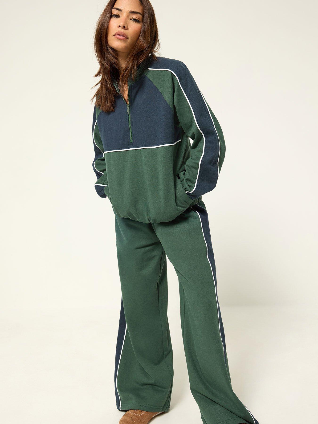 PixieGirl Petite Colourblock Jogger - Green