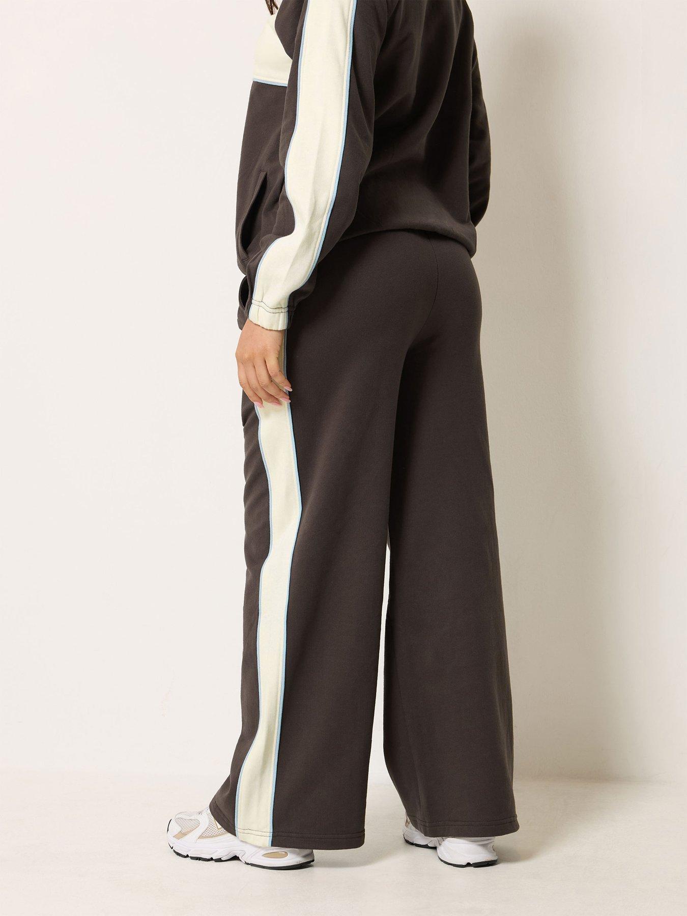 Image 2 of 4 of PixieGirl Petite Colourblock Jogger - Brown