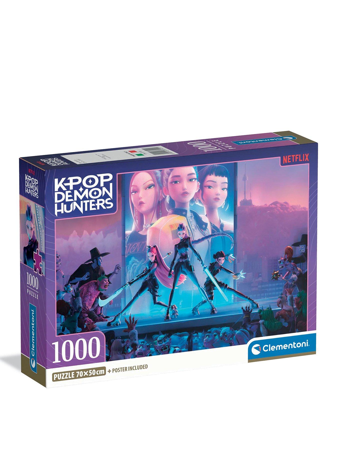 Image 1 of 7 of Clementoni KPOP DEMON HUNTERS COMPACT -1 1000pc Puzzle