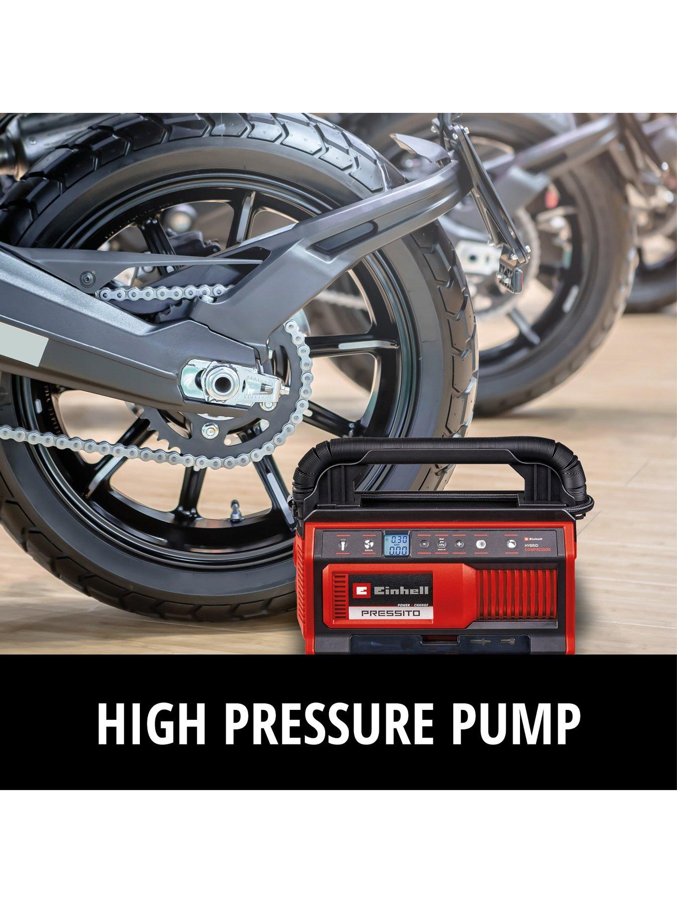 Image 4 of 7 of Einhell PXC 18V Hybrid Compressor (mains & battery powered), Body Only
