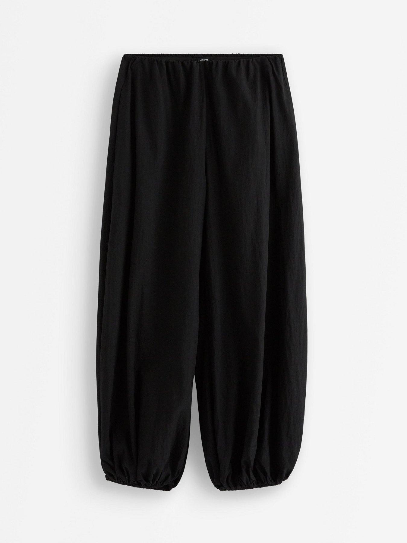 Image 2 of 4 of Lindex Womens Linda Balloon Trouser - Black
