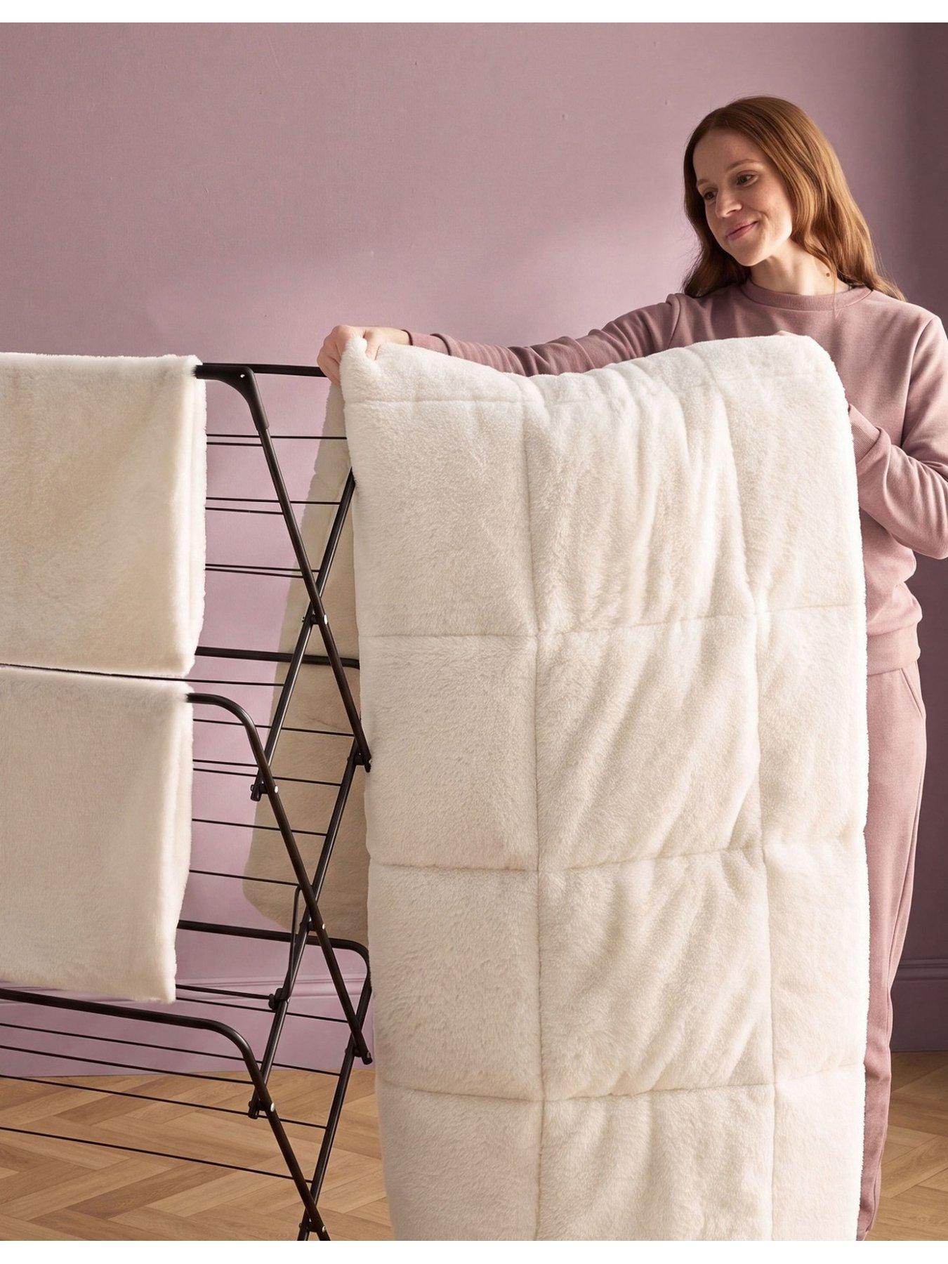Image 6 of 7 of Silentnight Coverless Duvet Faux Fur 10.5 Tog