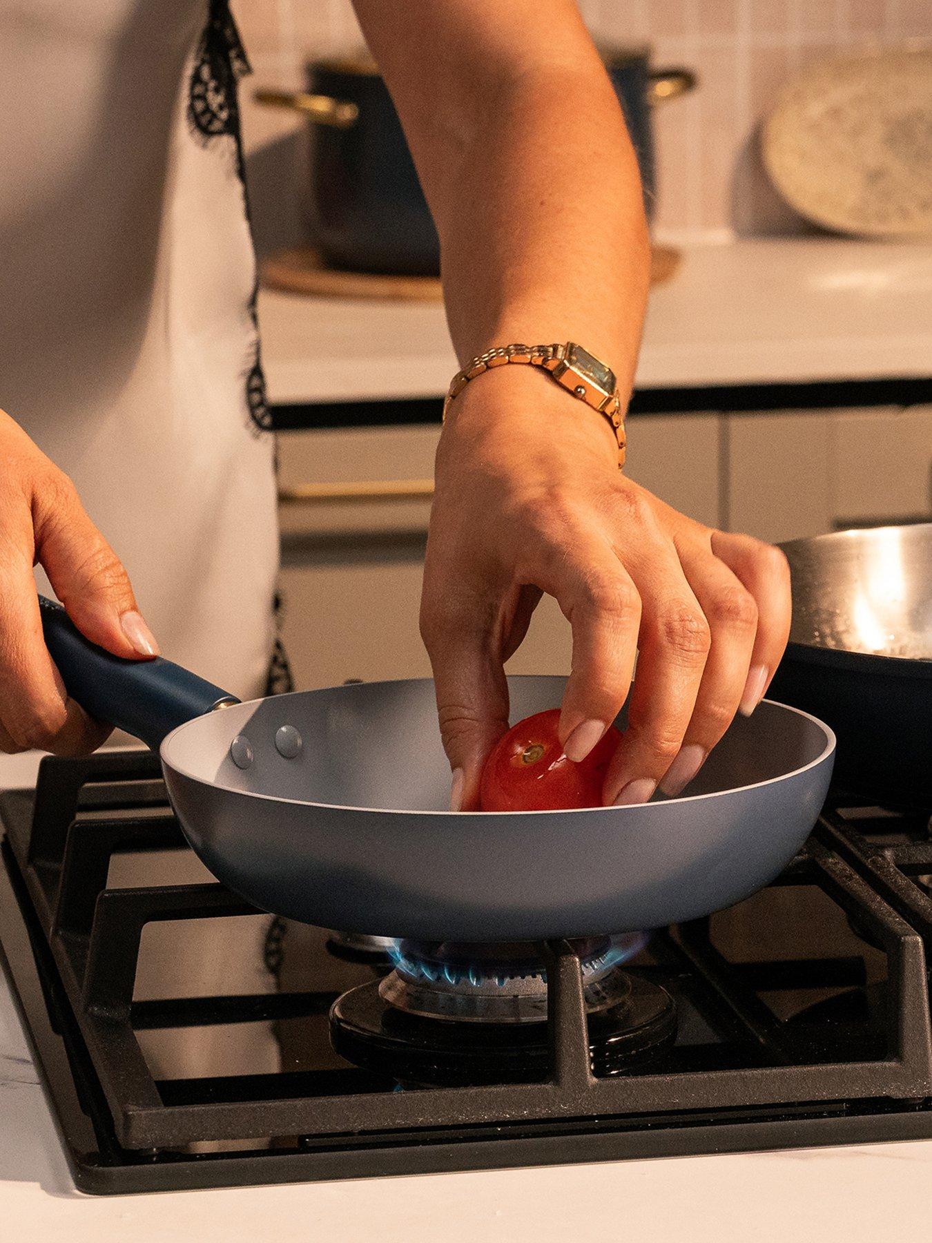 Image 4 of 5 of Prestige Ceramic Edition - 28cm Non-stick Frying Pan: French Navy