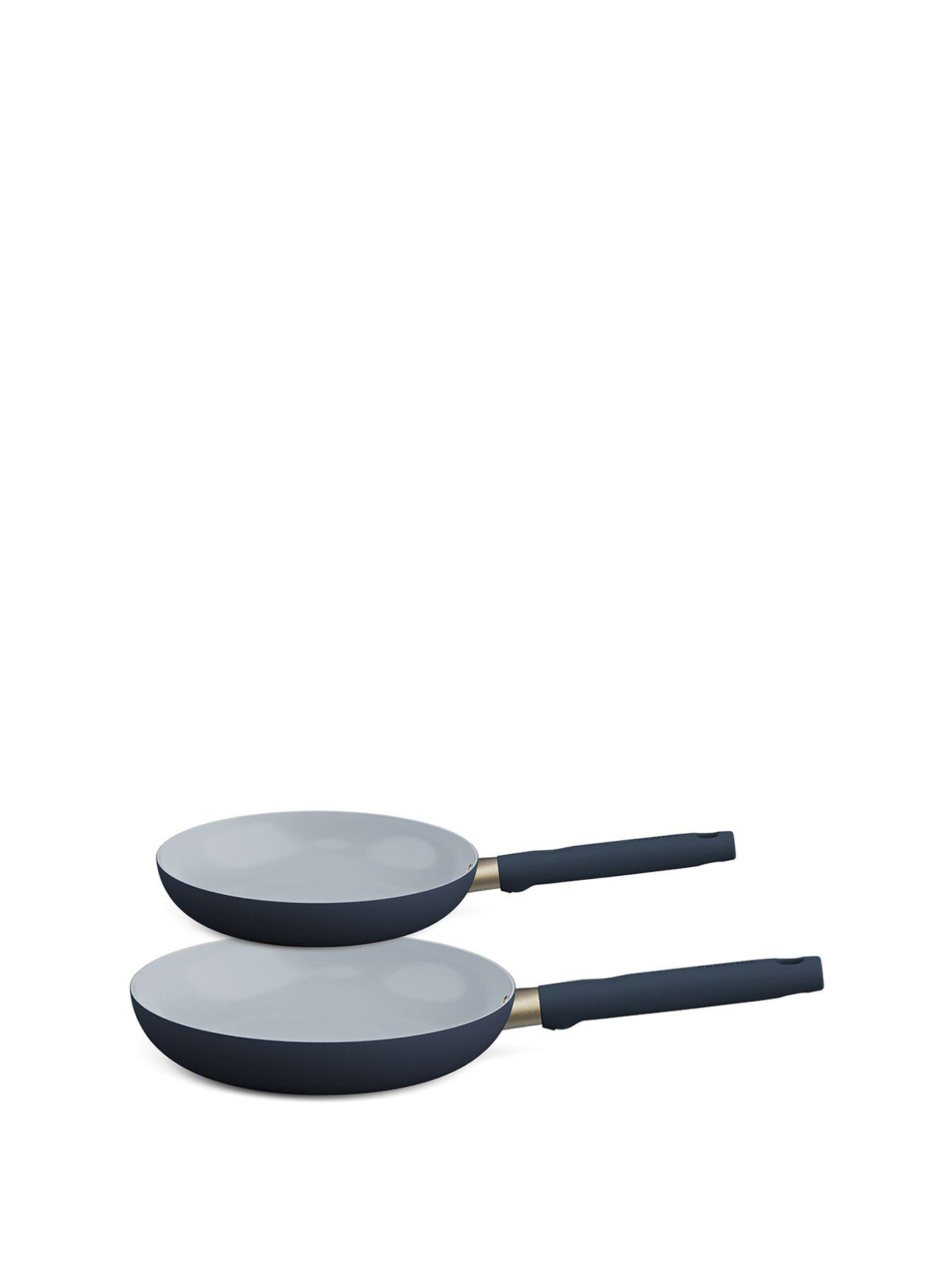 Image 1 of 5 of Prestige Ceramic Edition - 2 Pc Non-stick Frying Pan Set: 20cm , 28cm: French Navy