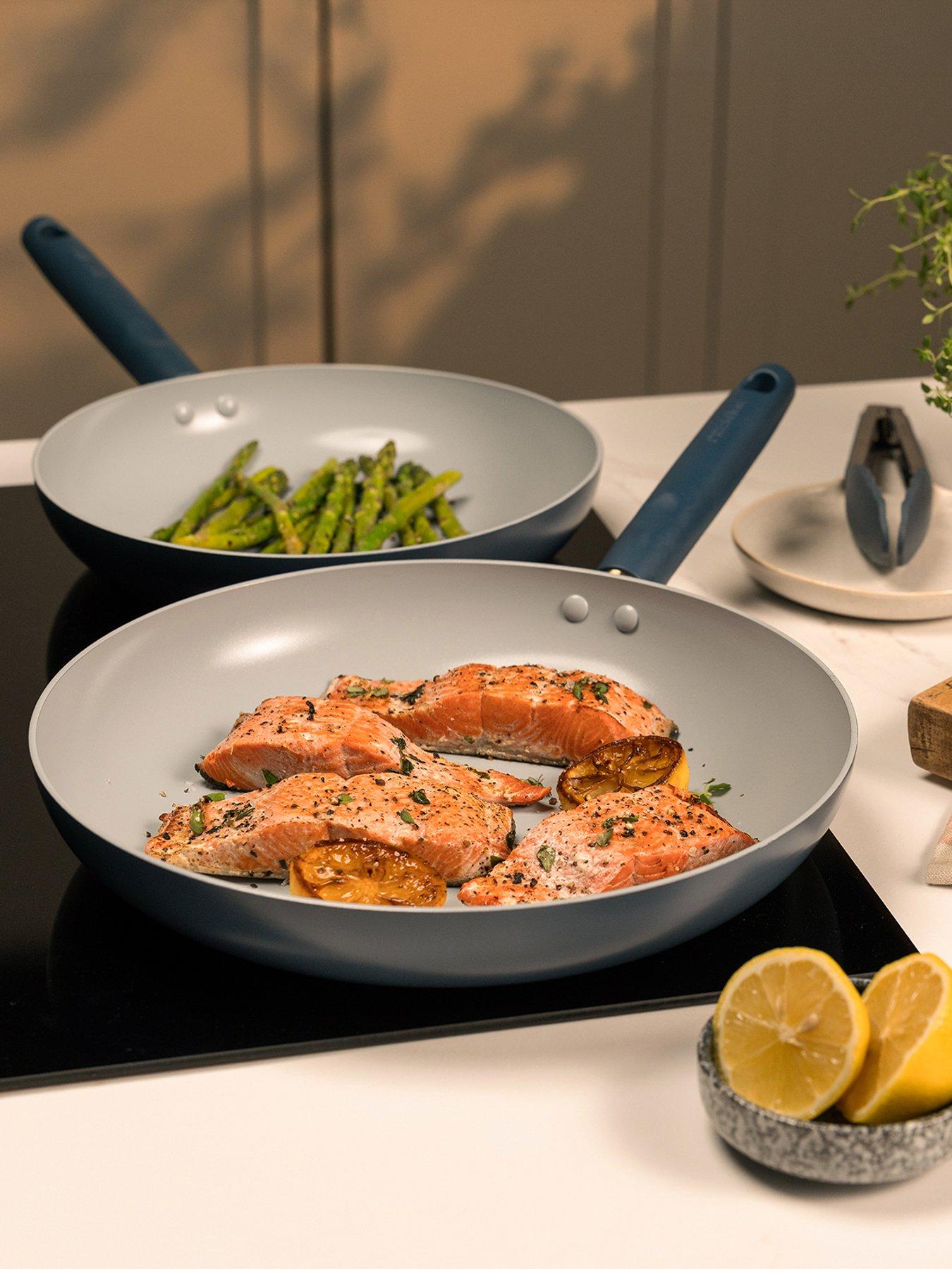 Image 5 of 5 of Prestige Ceramic Edition - 2 Pc Non-stick Frying Pan Set: 20cm , 28cm: French Navy