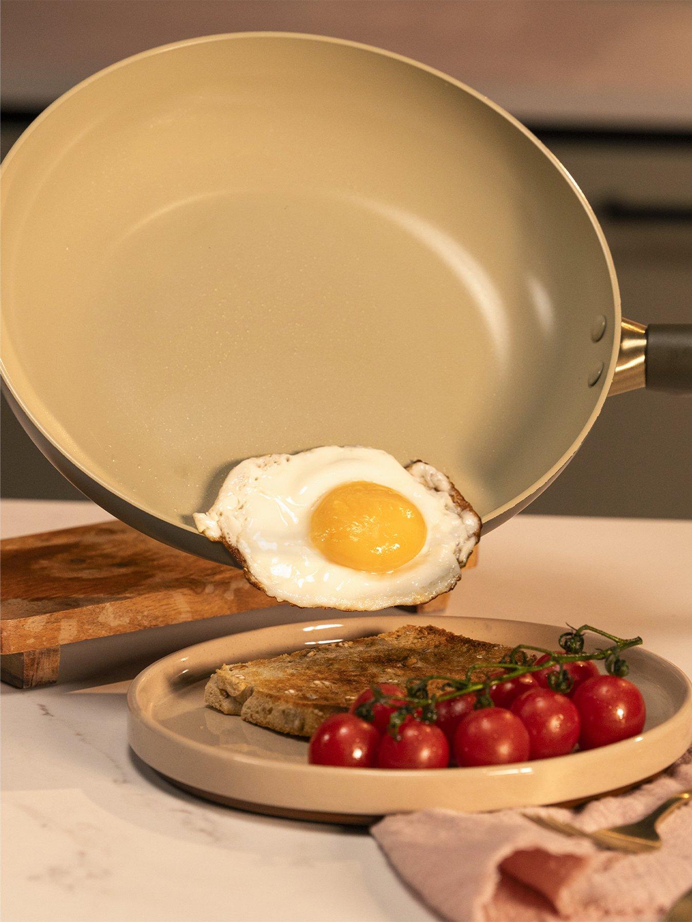Image 4 of 5 of Prestige Ceramic Edition - 2 Pc Non-stick Frying Pan Set: 20cm , 28cm: Urban Olive