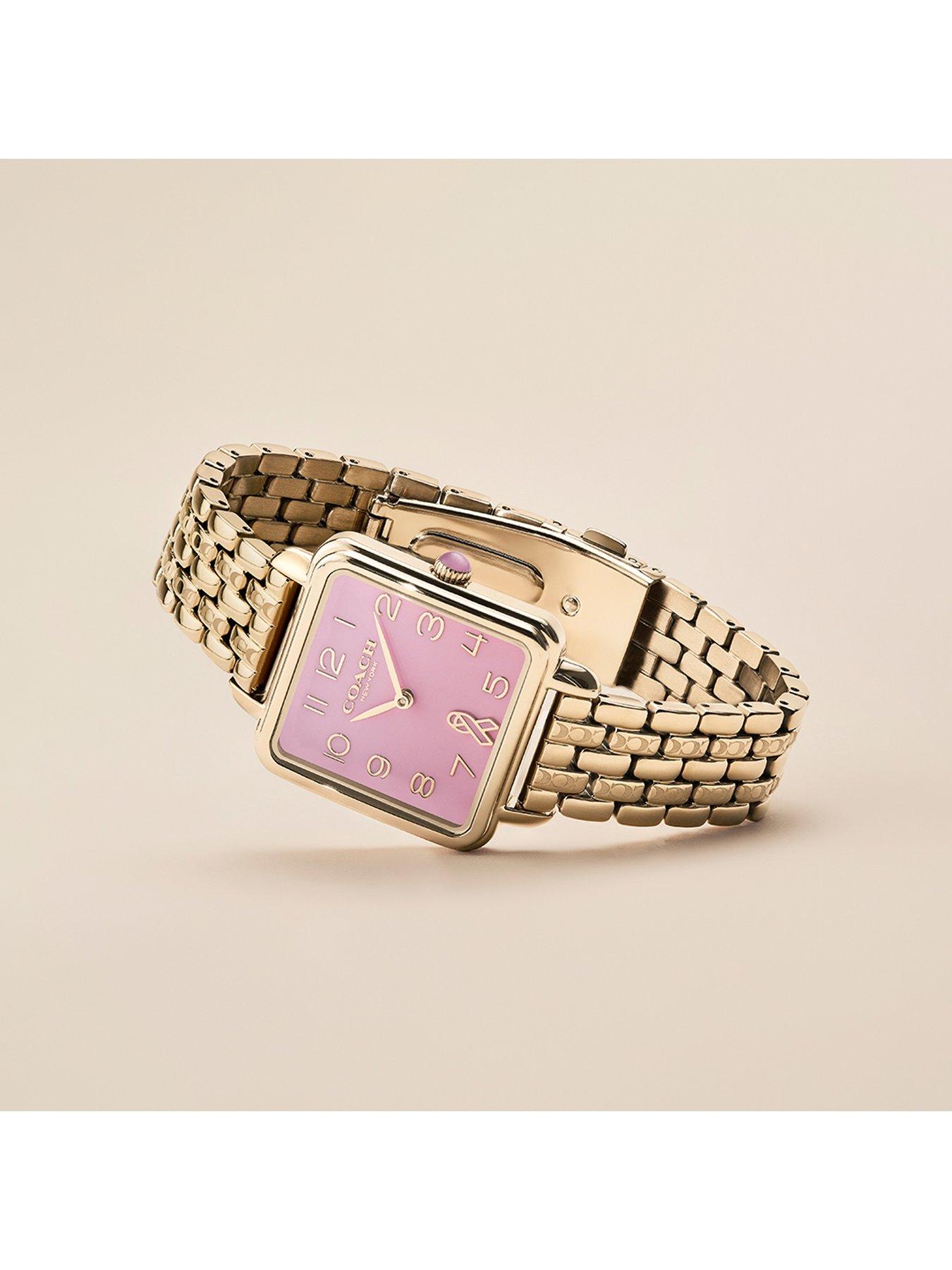 Image 4 of 4 of COACH Square Dial Three Link Watch