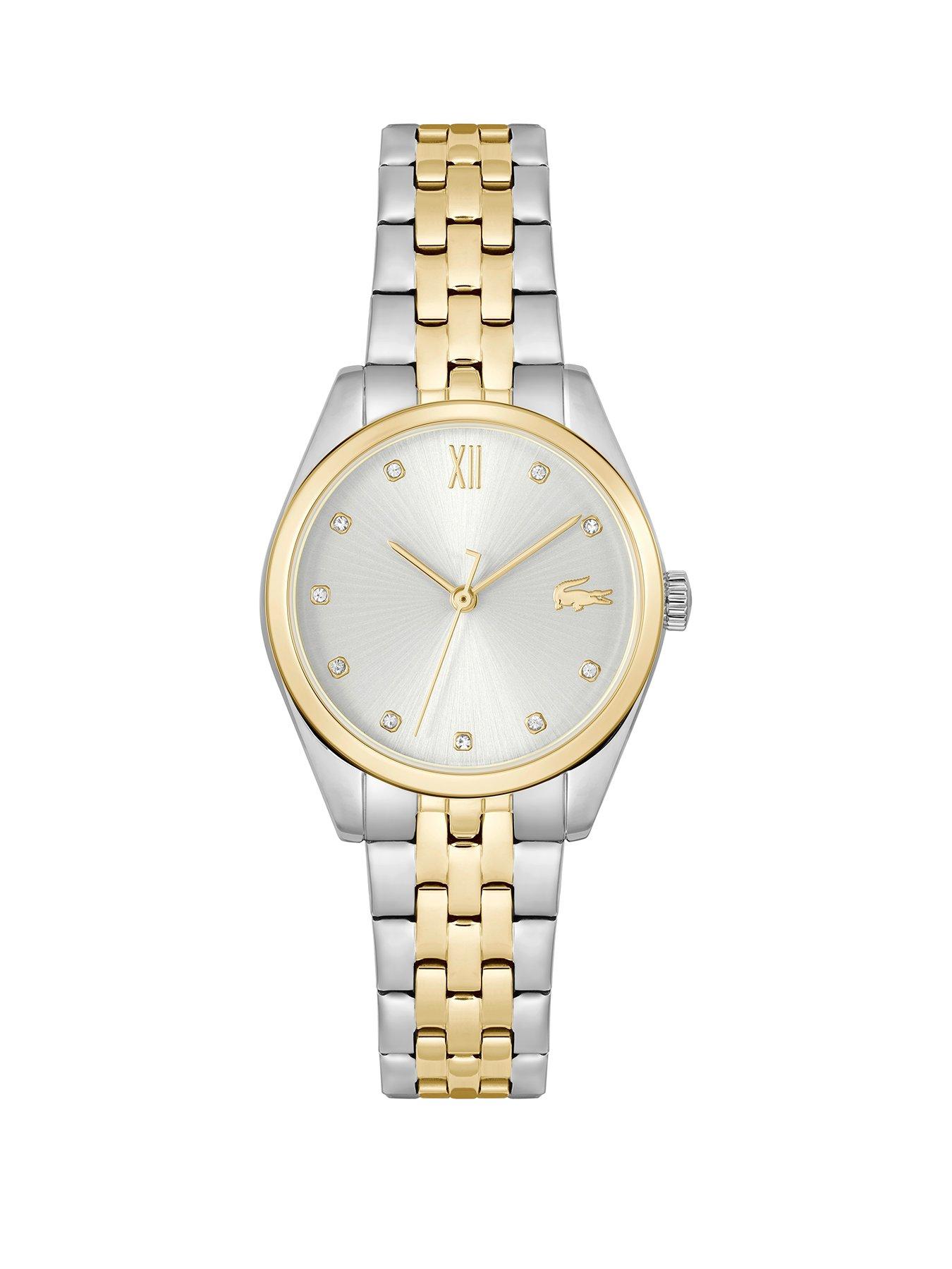 Lacoste Tuilerie Two Tone Stainless Steel And Gold Bracelet Watch - Image 2