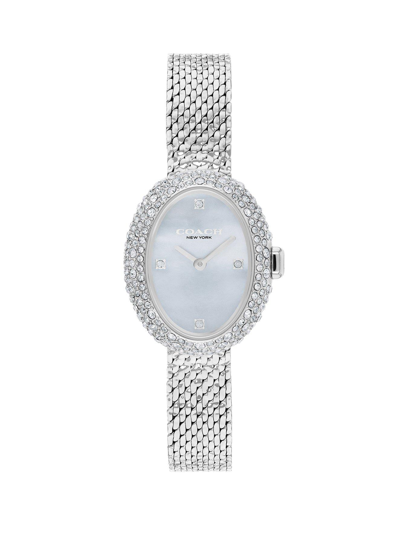 Coach Sammy Mesh Watch - SILVER - Image 3