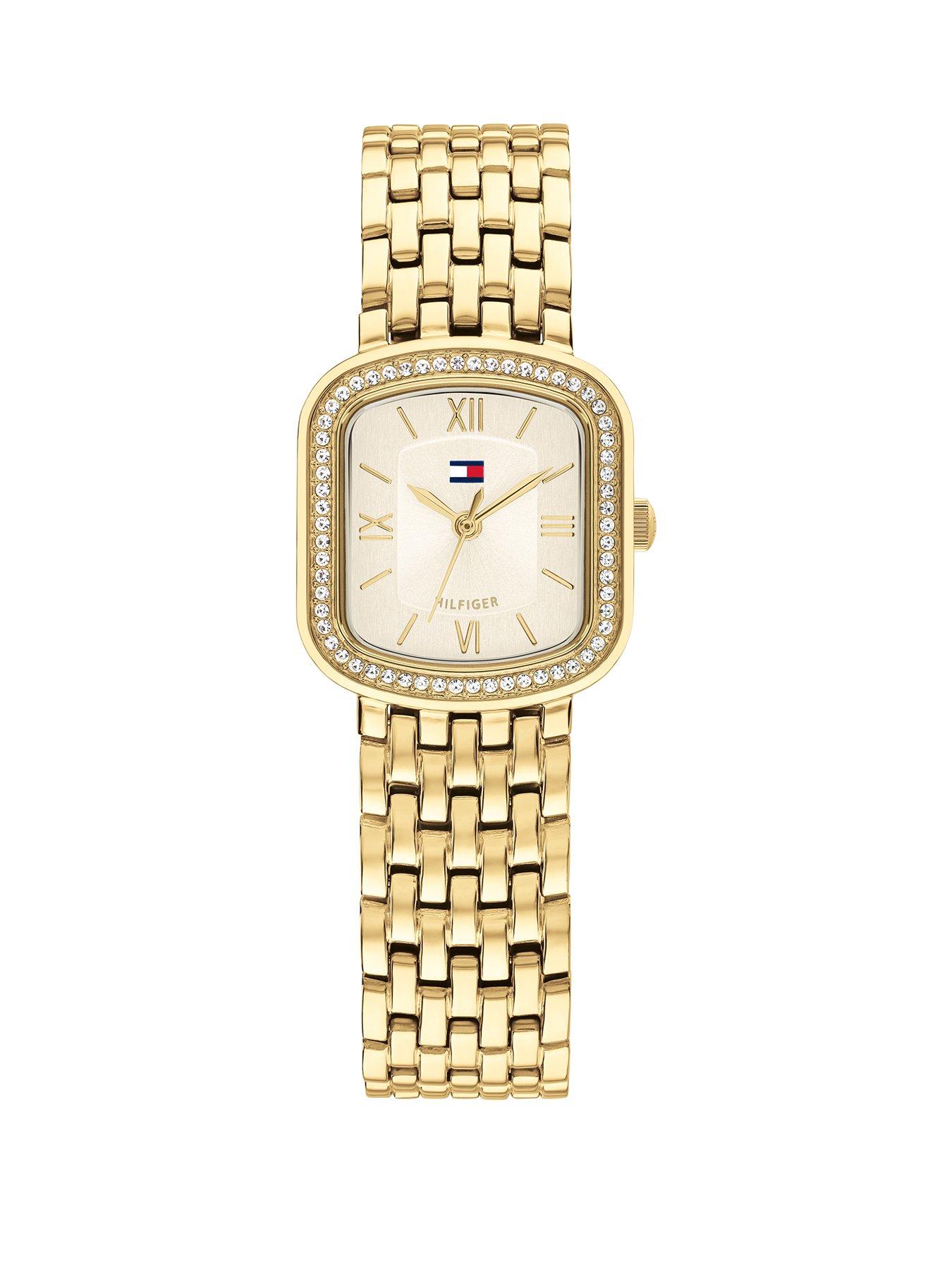Tommy Hilfiger Tommy Hilfiger Women's Gold IP Bracelet Watch