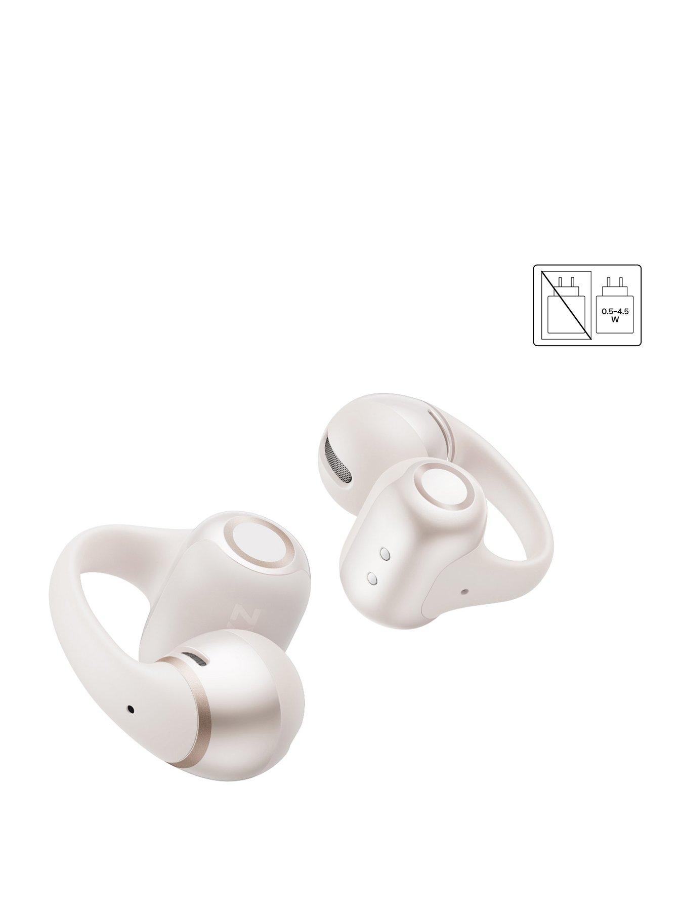 Shokz - OpenDots 2 - Wireless Earbuds - White - Image 3