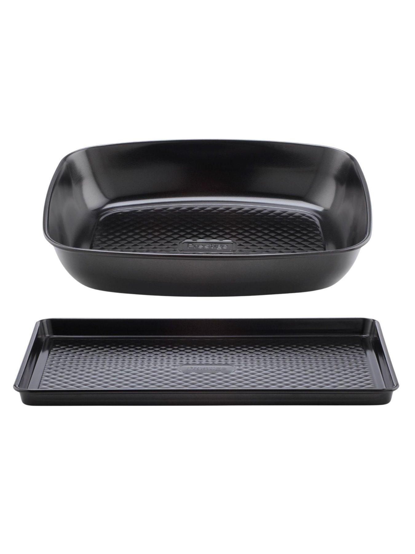 Prestige Inspire 2 Piece Oven Tray  &  Roaster Set