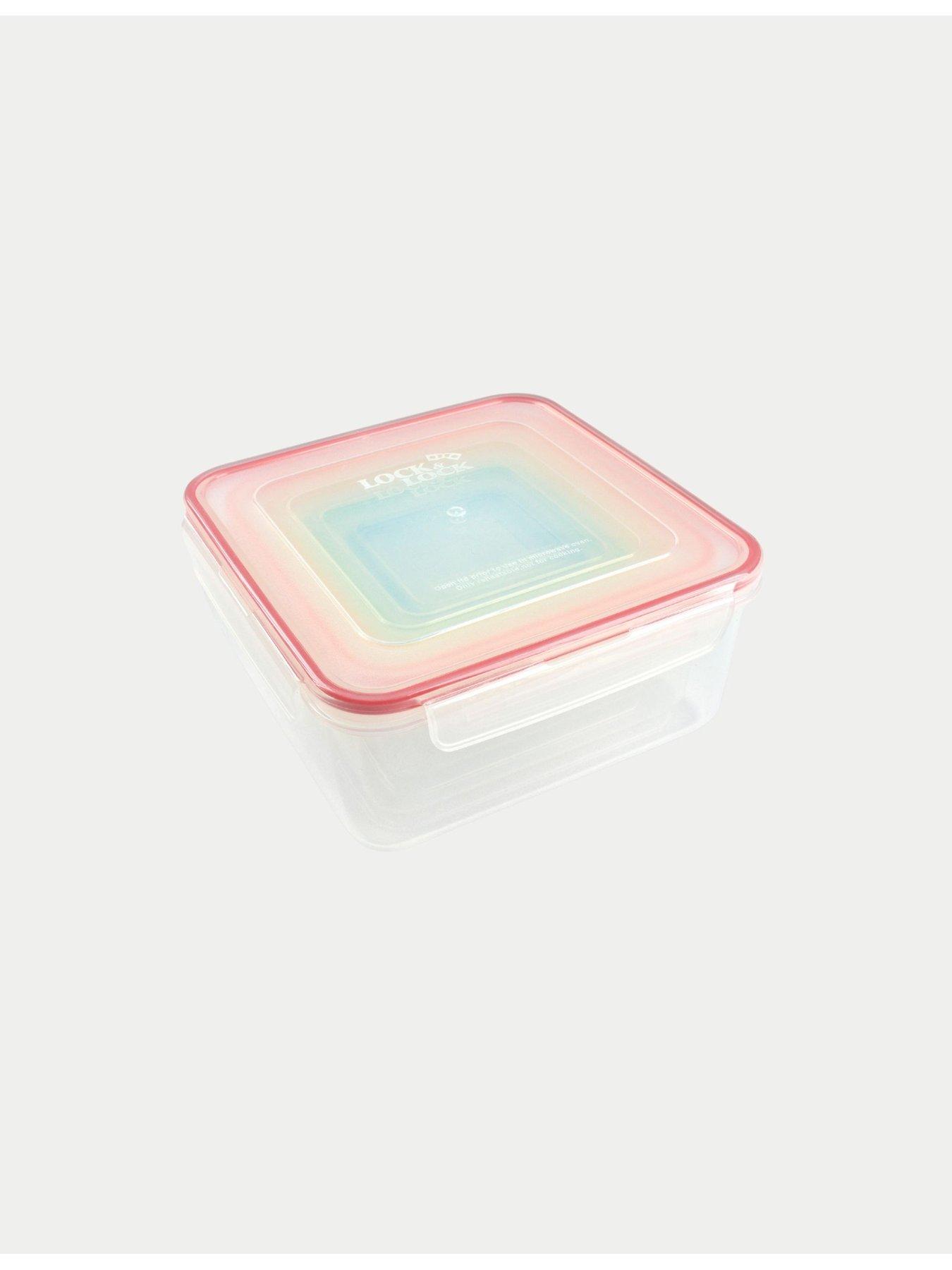 Image 3 of 7 of Lock and Lock Classic 10 Piece Square &amp; Round Nesting Container Set