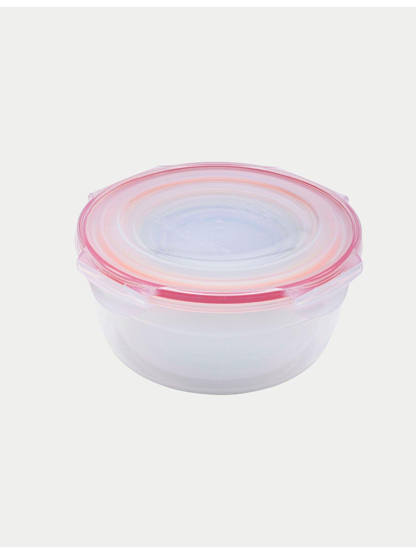 Image 5 of 7 of Lock and Lock Classic 10 Piece Square &amp; Round Nesting Container Set