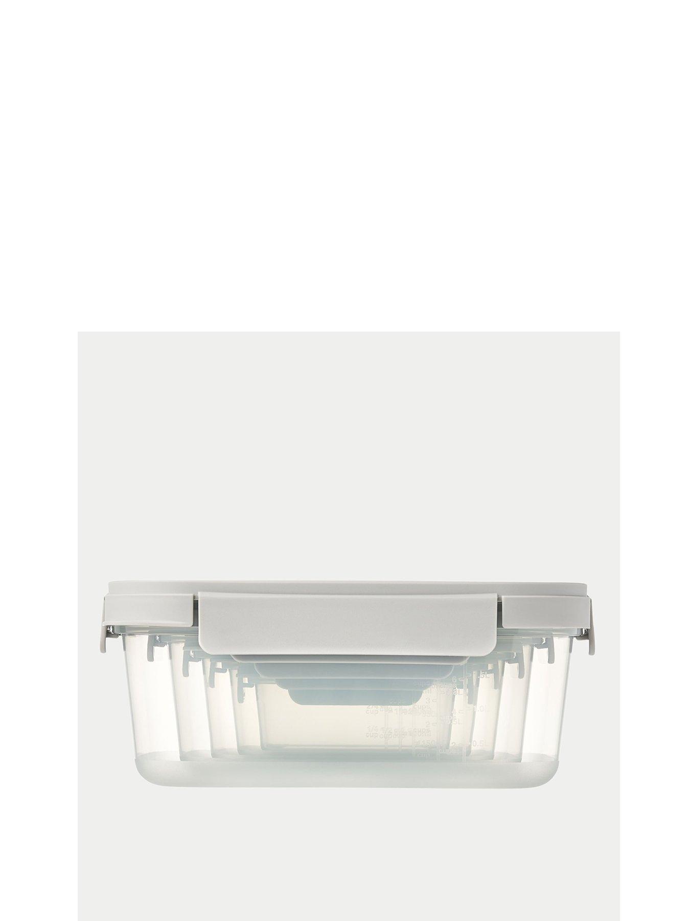 Image 2 of 7 of Lock and Lock NestnLock 10 Piece Container Set Sage Lids