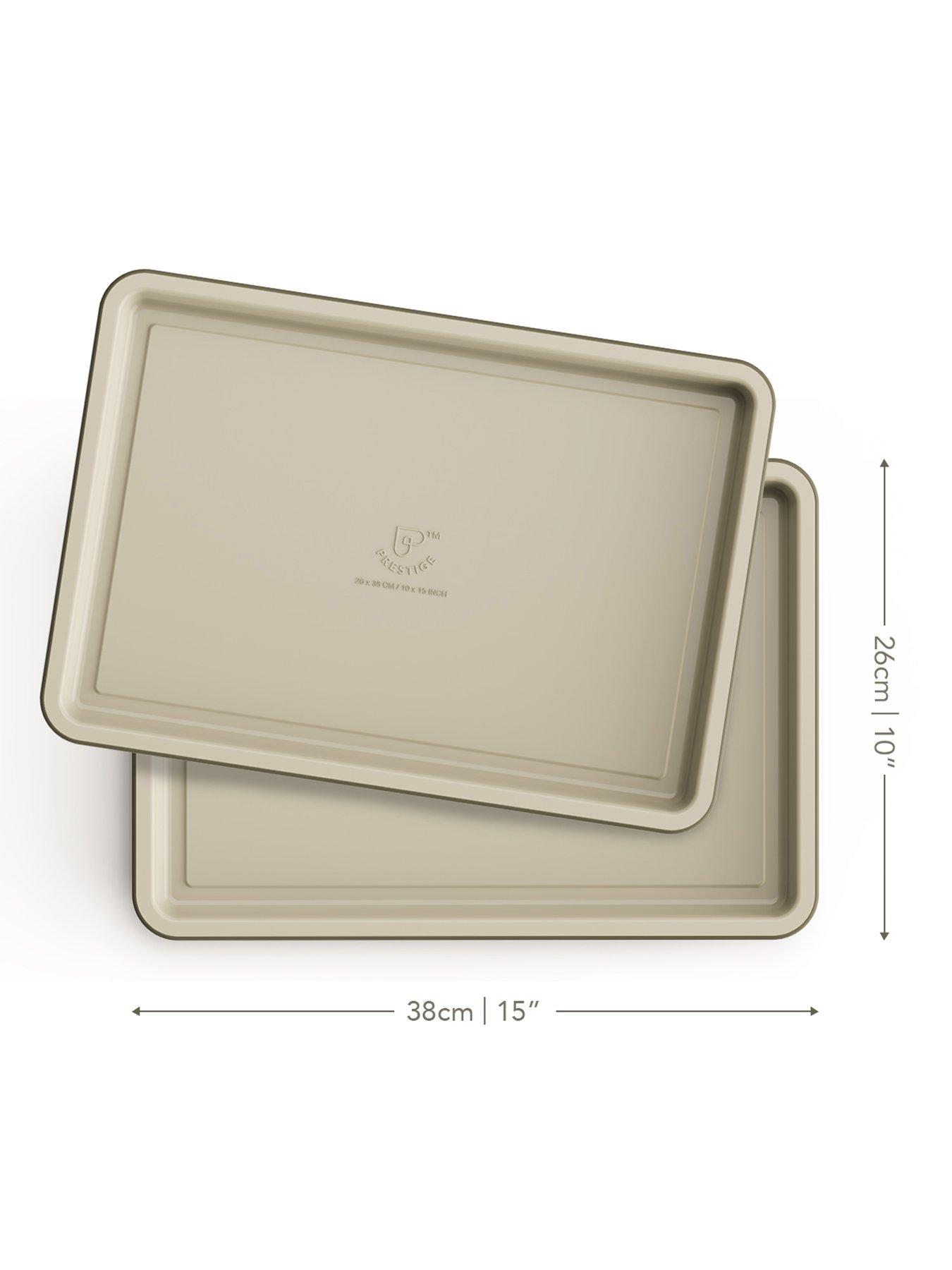 Image 2 of 5 of Prestige Ceramic Edition - 2 Piece Oven Tray Set: Large Oven Tray X 2: Urban Olive