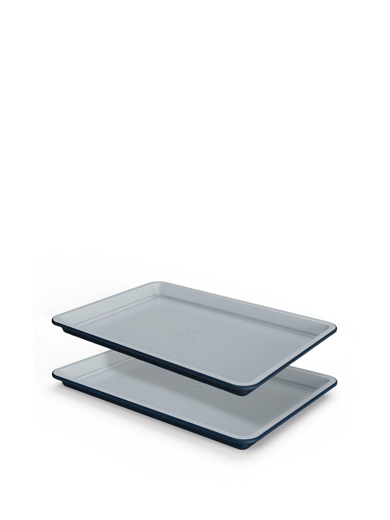 Image 1 of 5 of Prestige Ceramic Edition - 2 Piece Oven Tray Set: Large Oven Tray X 2: French Navy