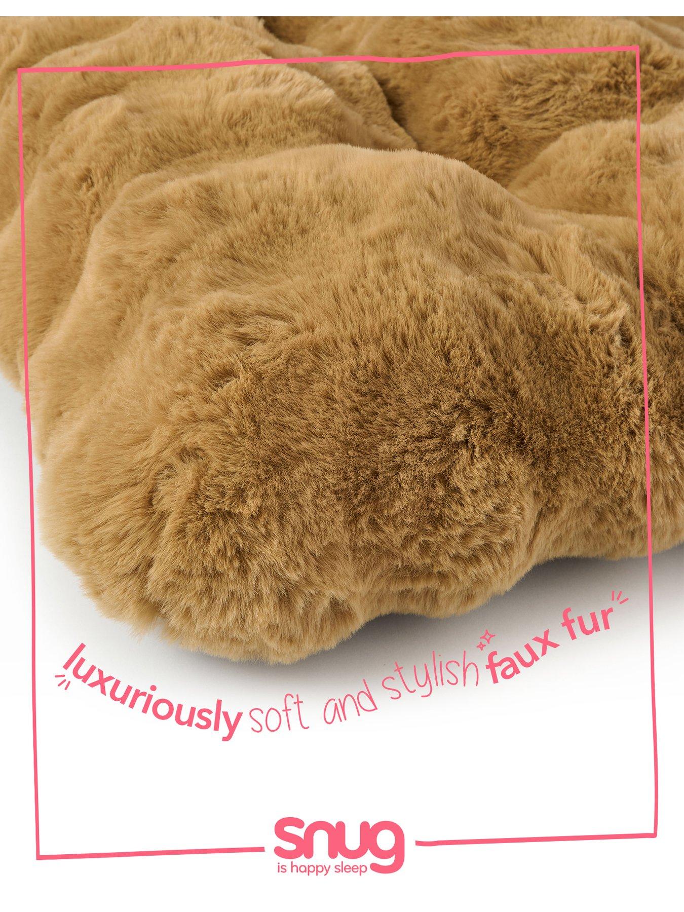 Image 3 of 7 of Snug Super Snuggly Pet Bed Natural -  Small/Medium