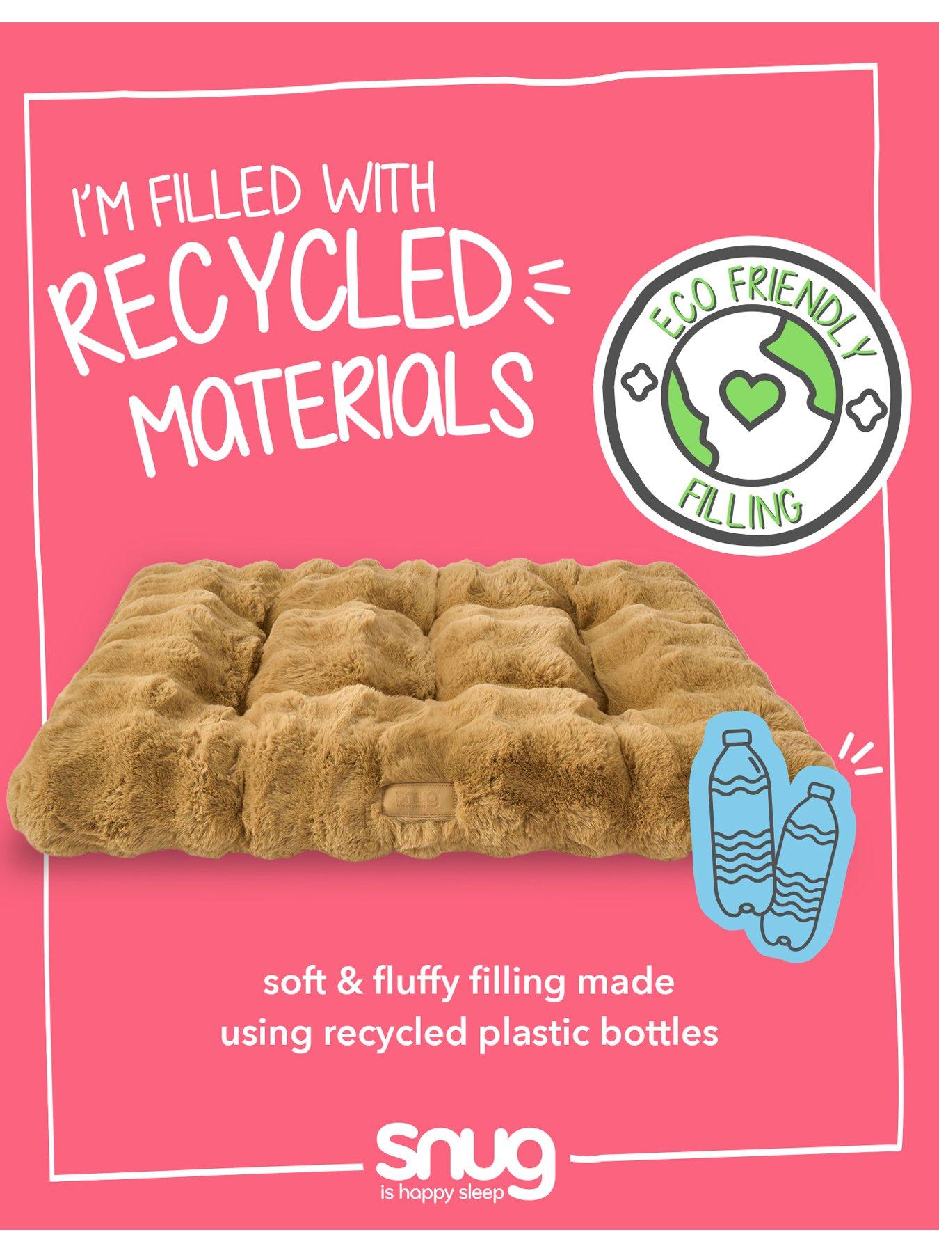 Image 5 of 7 of Snug Super Snuggly Pet Bed Natural -  Small/Medium