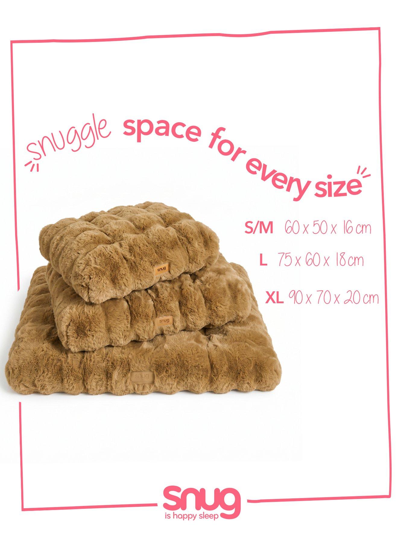 Image 6 of 7 of Snug Super Snuggly Pet Bed Natural -  Small/Medium