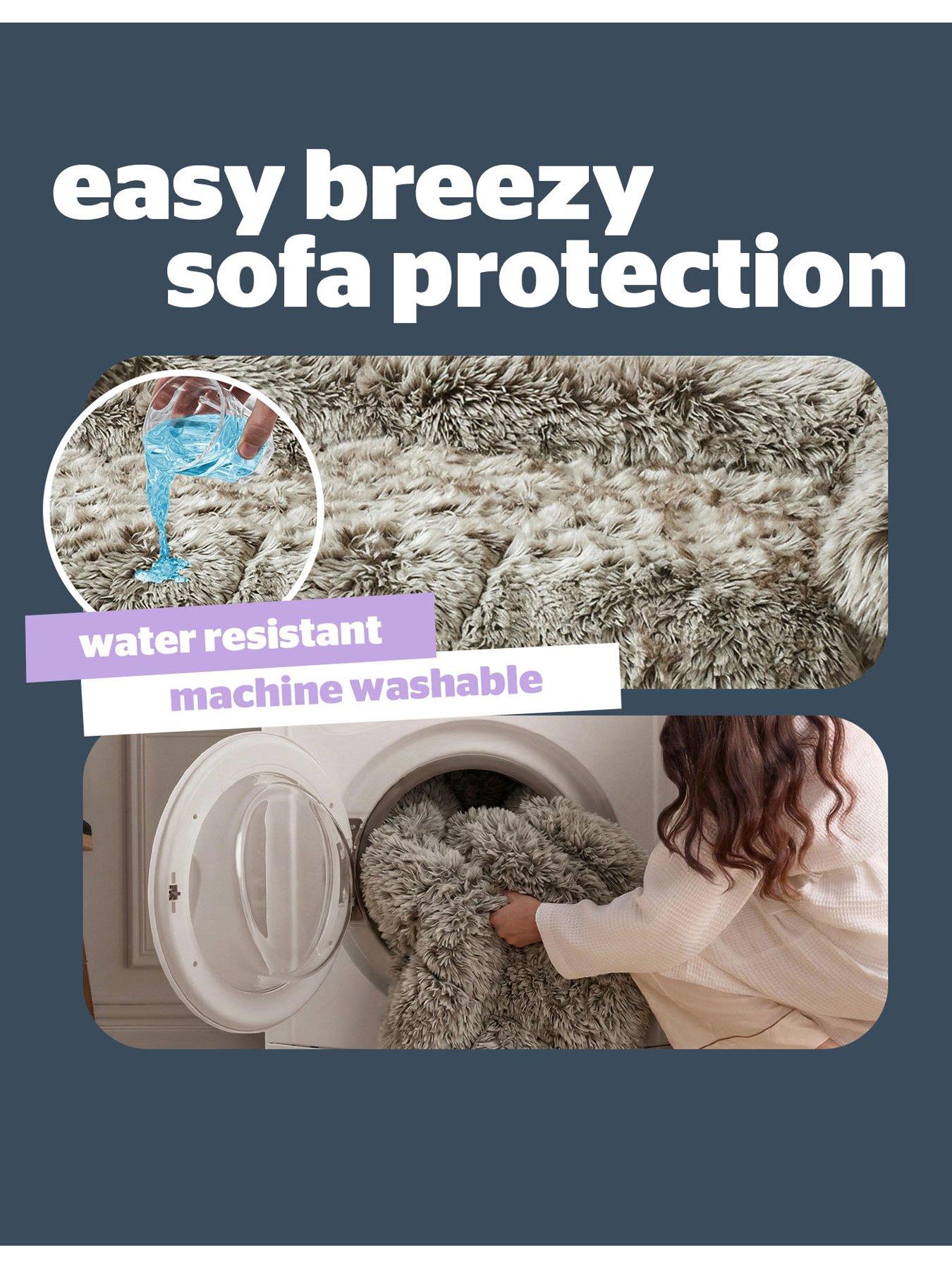 Image 4 of 7 of Silentnight Sofa Protector - Natural